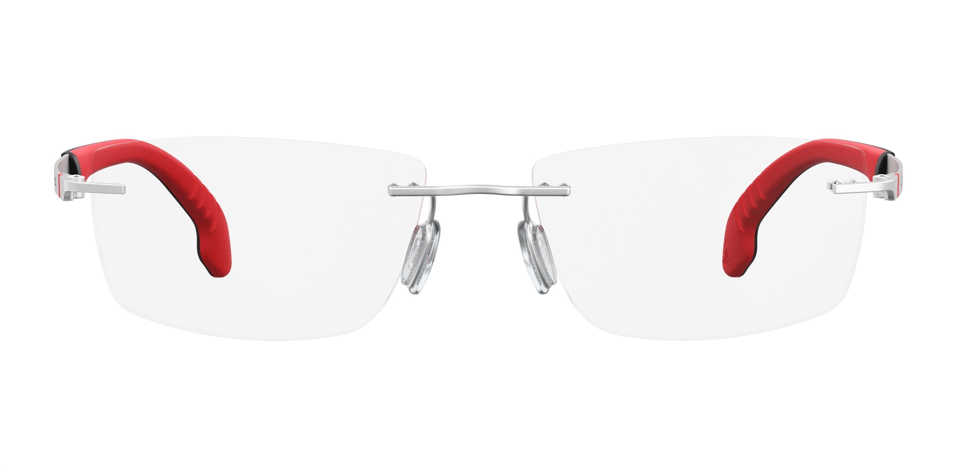 Carrera CARRERA 8823/V Frame Silver Male RimLess Beta Titani Frame — Silver frame — view 2