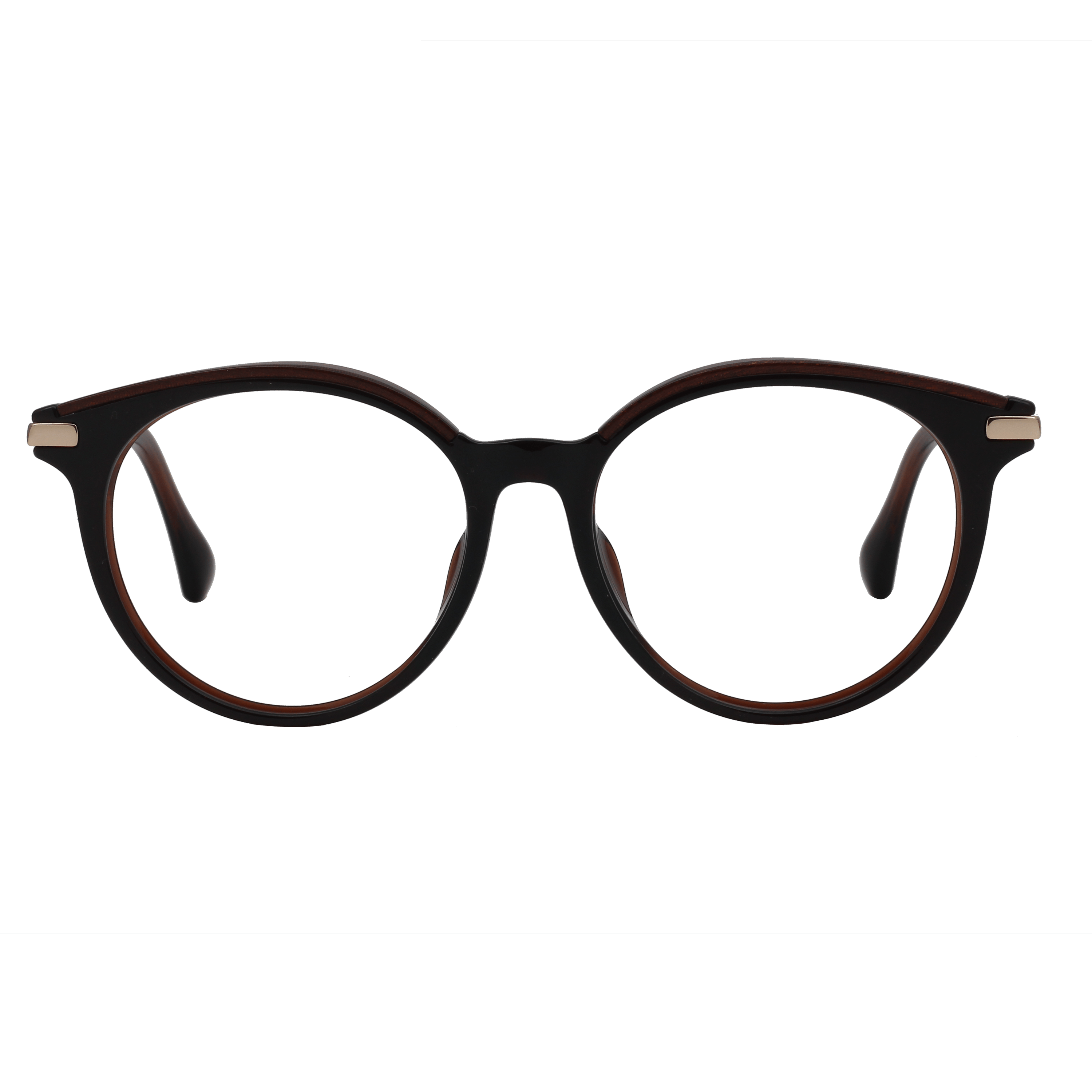 Jimmy Choo JC254/F Frame Brown Female Full Metal Frame — Brown frame