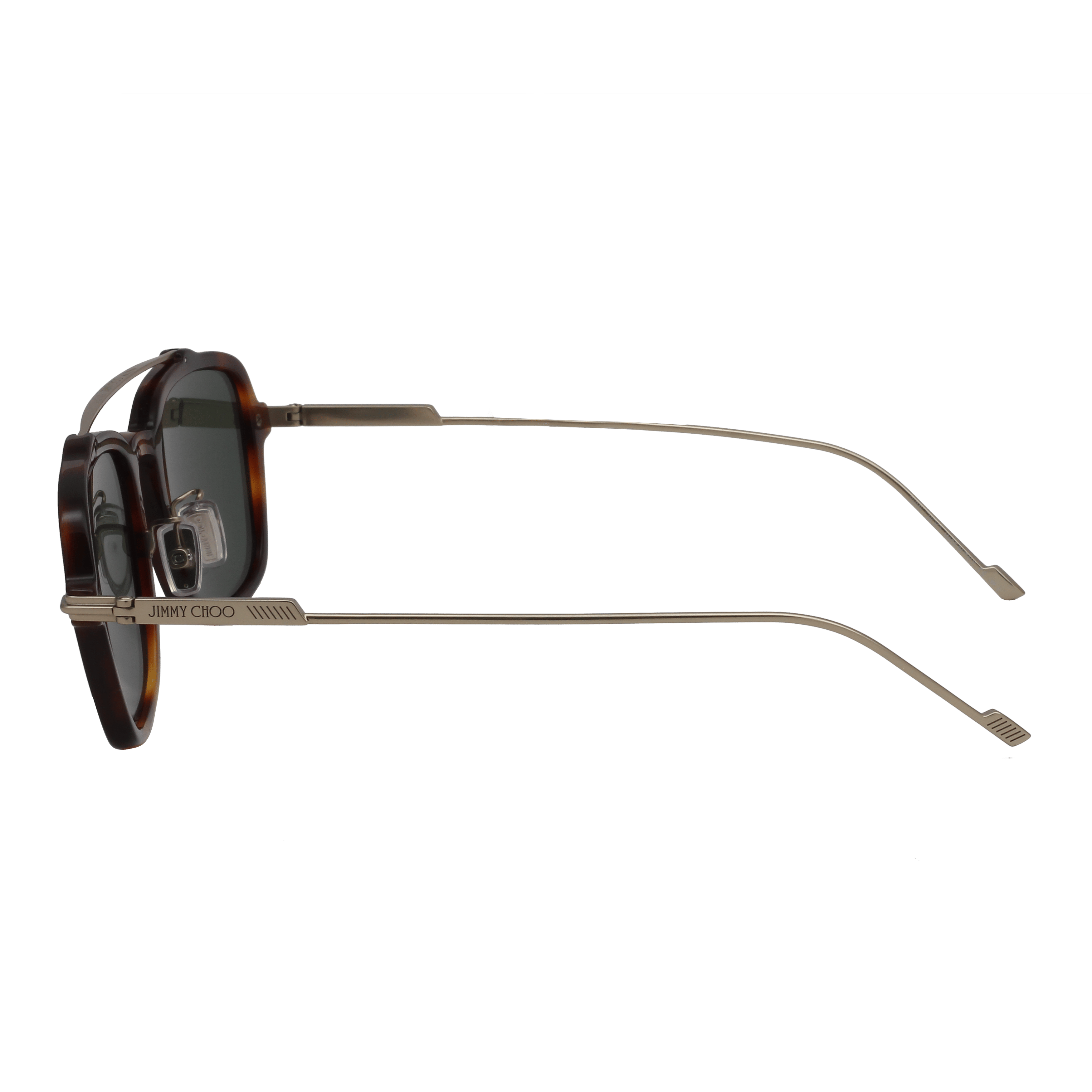 Jimmy Choo KEVIN/S Sunglass Brown Male Full Titanium Sunglass — view 3