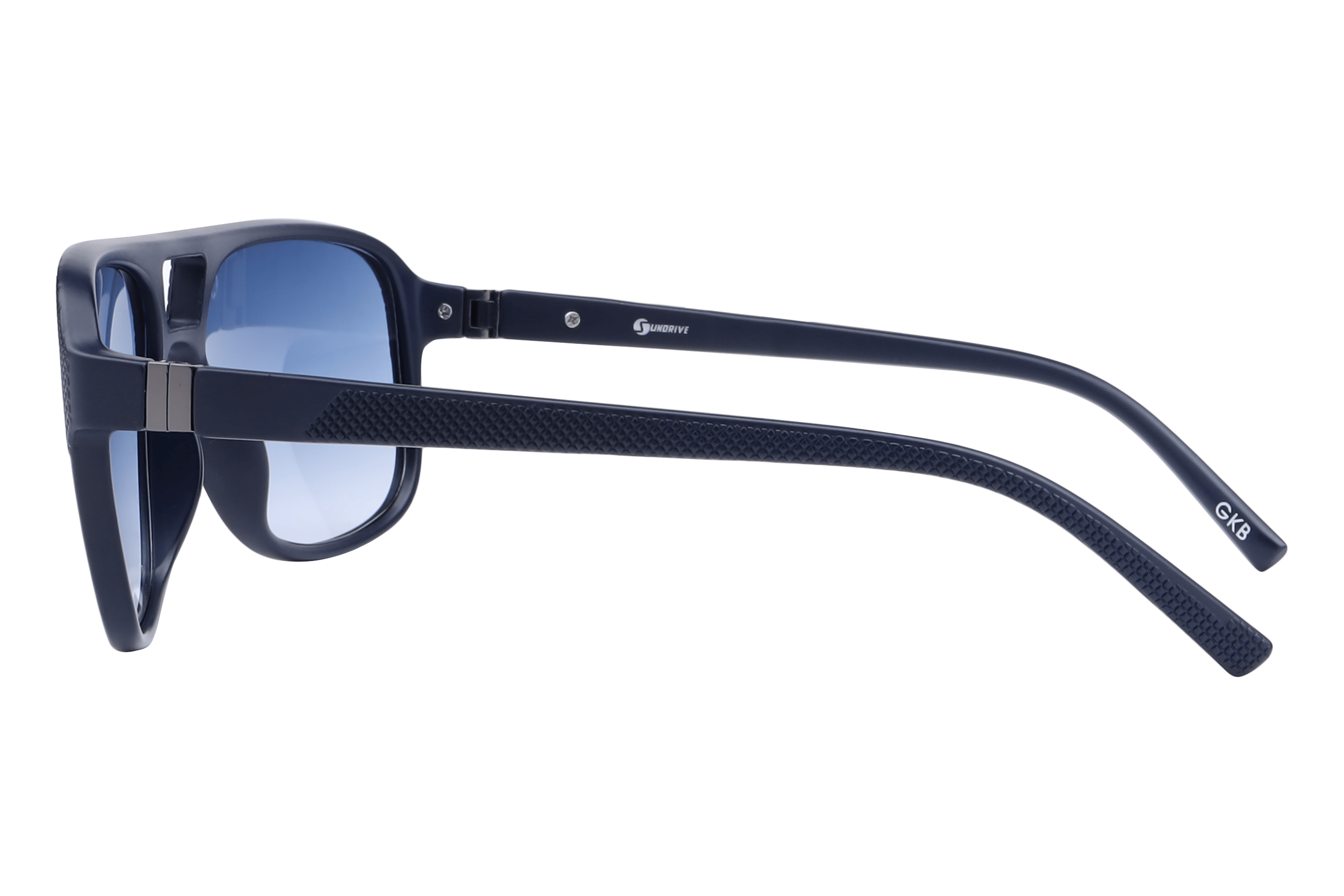 Inspira SD 1223 Sunglass Blue Male Full Shell Sunglass — Blue frame — view 3
