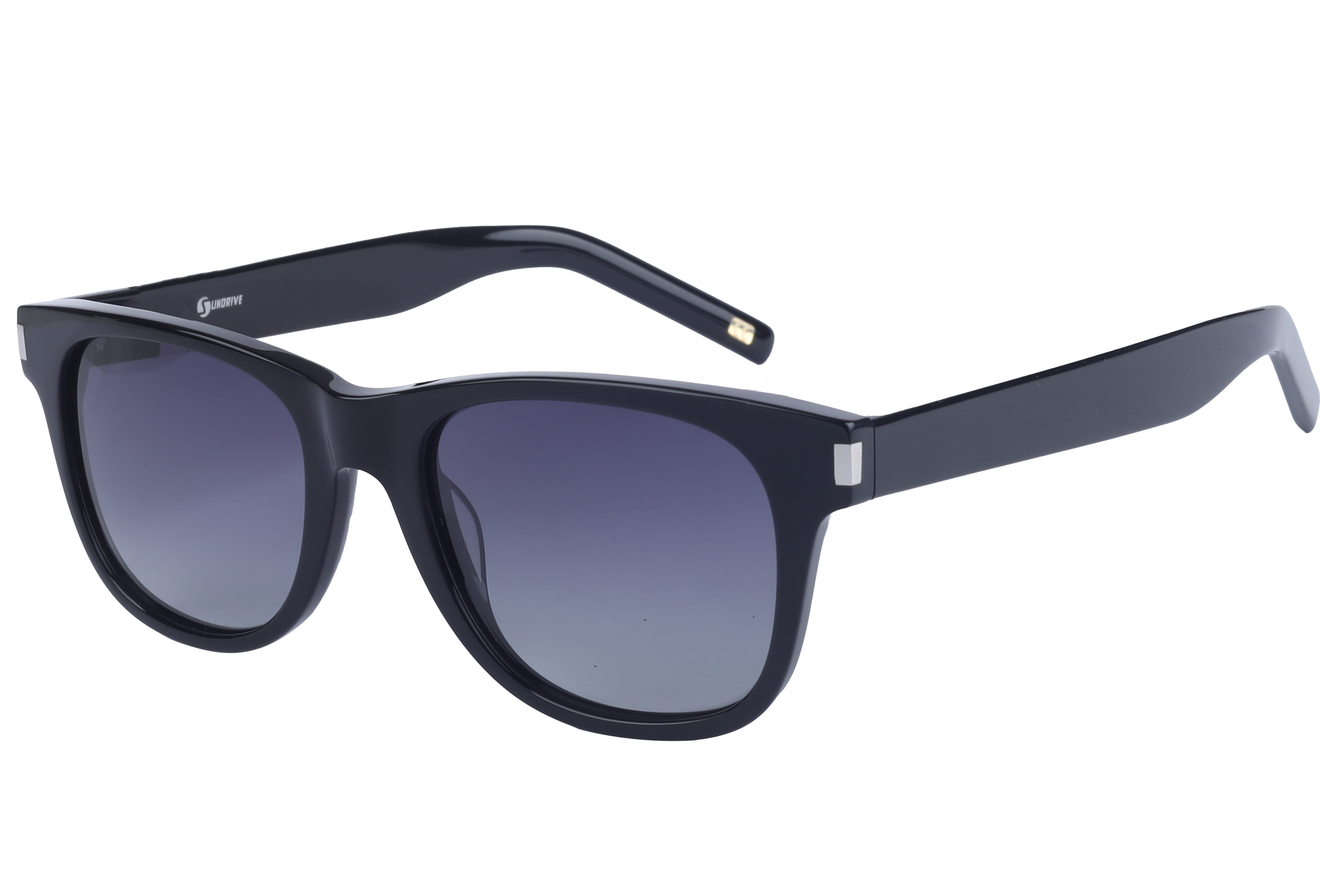 Inspira AT8676 Sunglass Black Male Full Shell Sunglass — Black frame — view 1