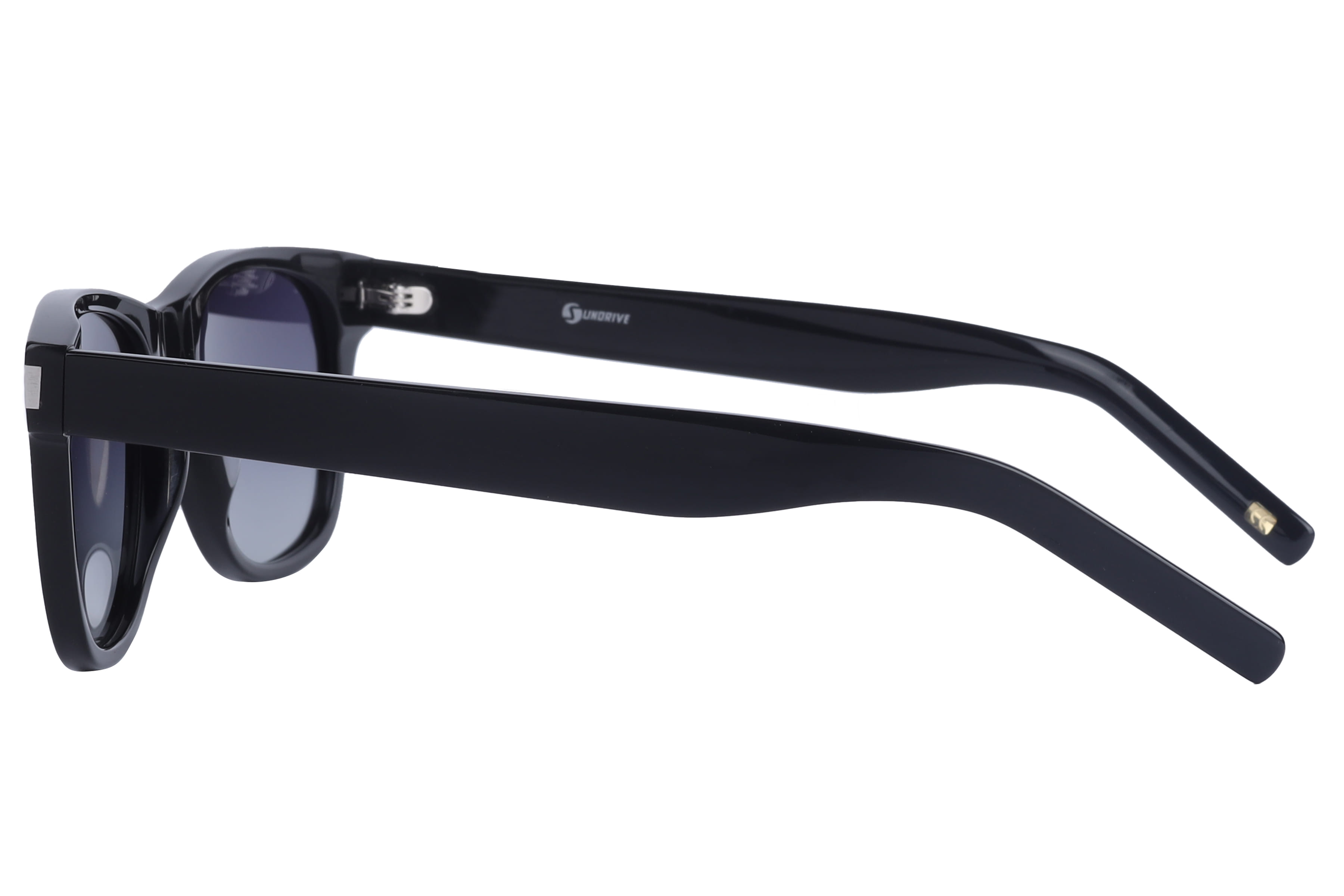 Inspira AT8676 Sunglass Black Male Full Shell Sunglass — Black frame — view 3