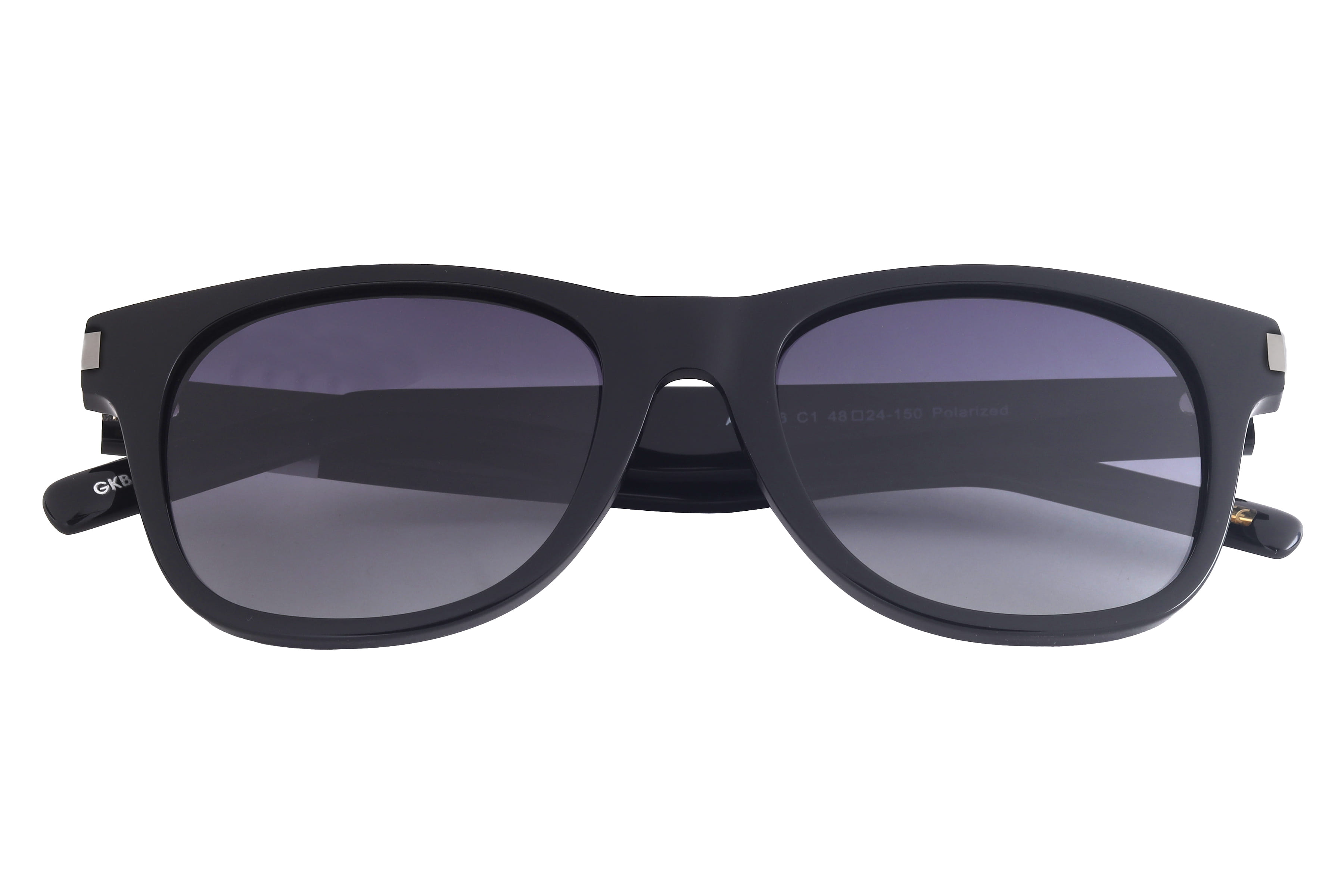 Inspira AT8676 Sunglass Black Male Full Shell Sunglass — Black frame — view 4