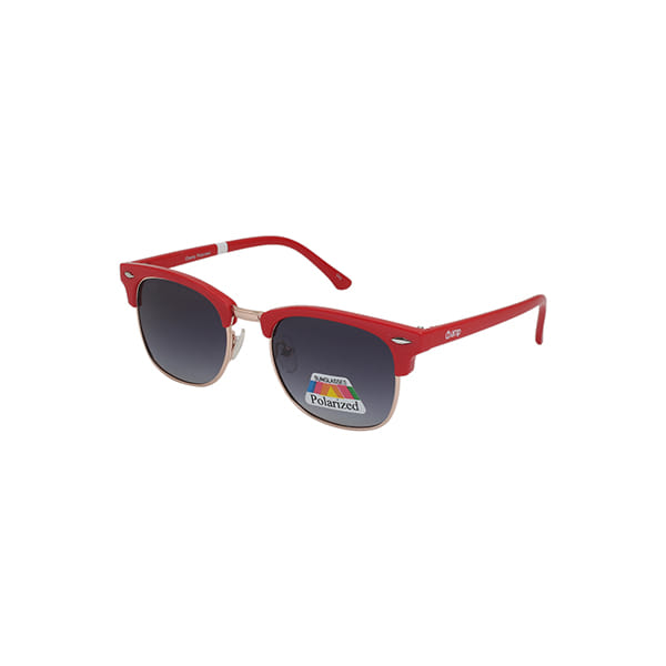 Champ 0616D Sunglass Red Kids Full Shell — Red frame