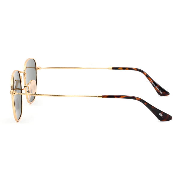 Inspira 3548 Sunglass Gold Unisex Full Metal Sunglass — view 4
