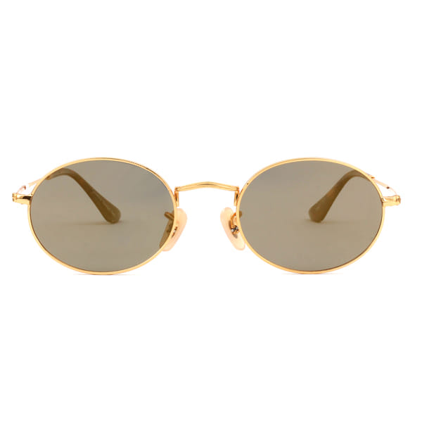 Inspira 3547 Sunglass Gold Unisex Full Metal Sunglass — Gold frame — view 3