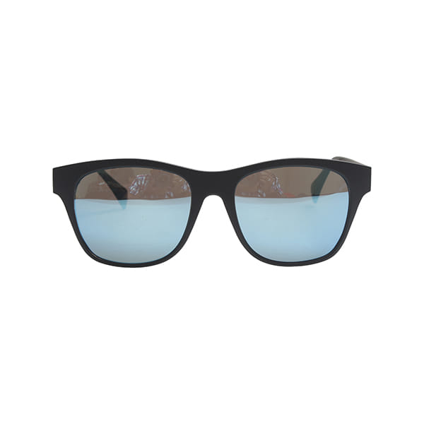 Inspira TR117 Sunglass Black Male Full Shell Sunglass — Black frame — view 2