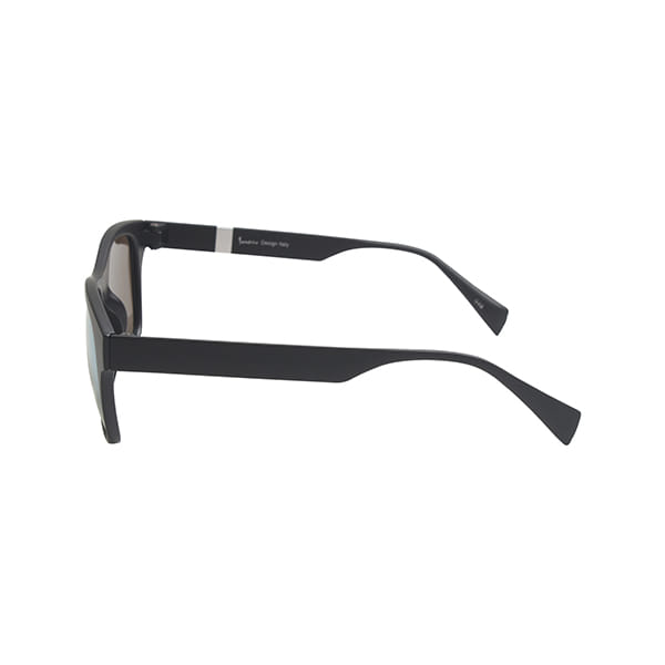 Inspira TR117 Sunglass Black Male Full Shell Sunglass — Black frame — view 3
