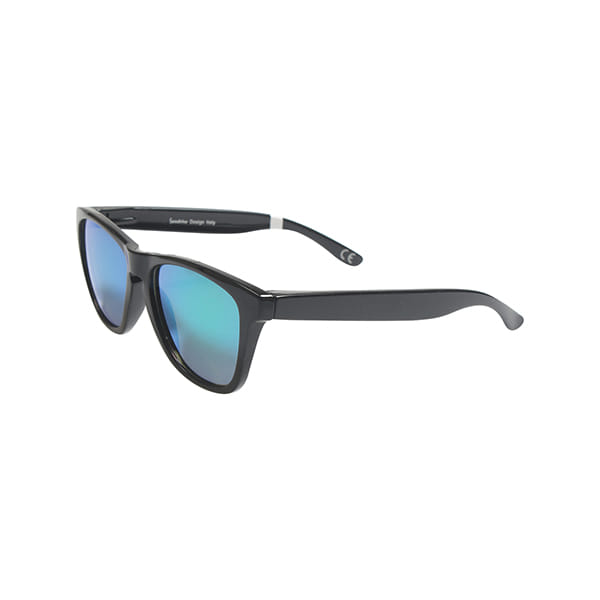 Inspira 512 Sunglass Black Unisex Full Shell Sunglass — Black frame — view 2