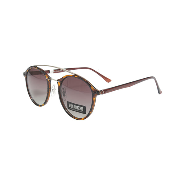 Inspira 4266 Sunglass Tortoise Unisex Full Shell Sunglass — Tortoise frame — view 1