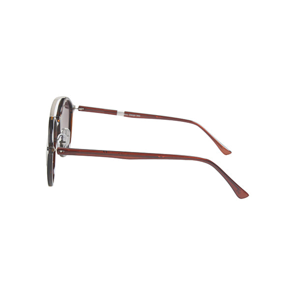 Inspira 4266 Sunglass Tortoise Unisex Full Shell Sunglass — Tortoise frame — view 3