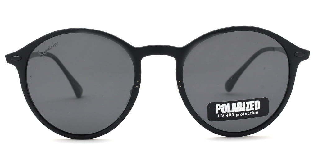 Inspira TR4224 Sunglass Black Unisex Full Metal — Black frame