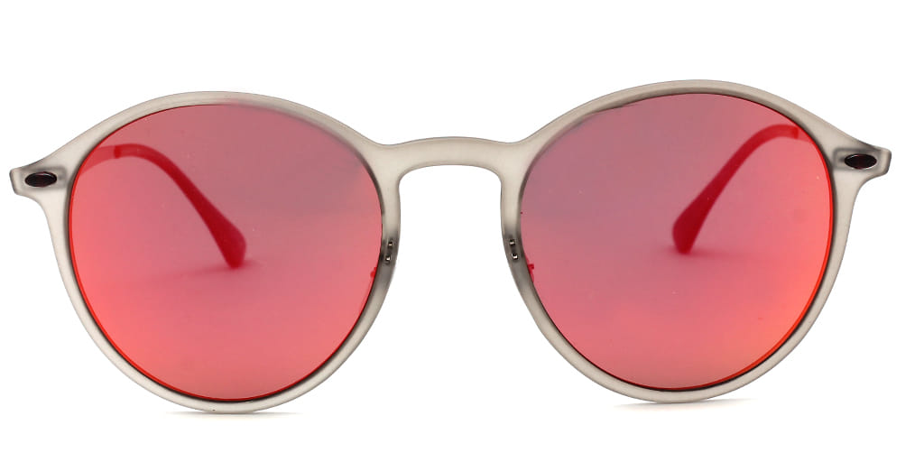 Inspira TR4224 Sunglass Grey Unisex Full Metal — Grey frame