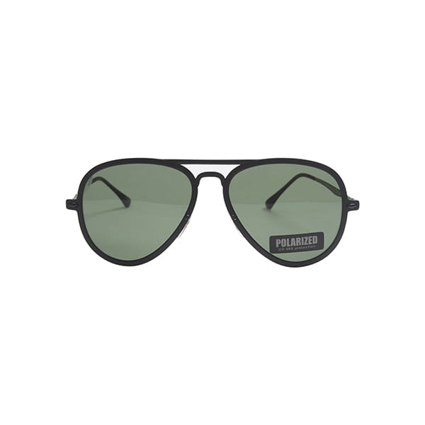 Inspira TR4211 Sunglass Black Male Full Metal — Black frame
