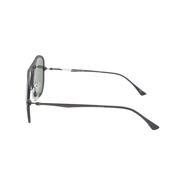 Inspira TR4211 Sunglass Black Male Full Metal Sunglass — Black frame — view 4