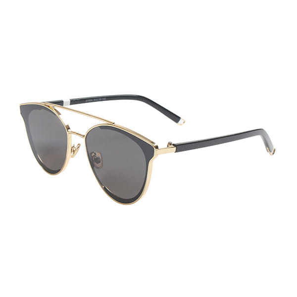 Inspira S1994 Sunglass Gold Unisex Full Shell Sunglass — Gold frame — view 1