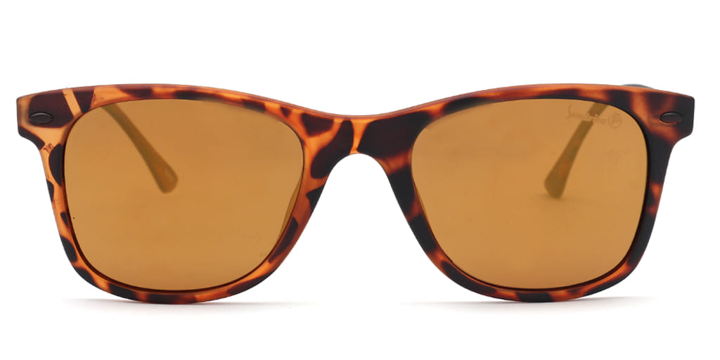 Inspira S1017ST Sunglass Tortoise Unisex Full Shell — Tortoise frame