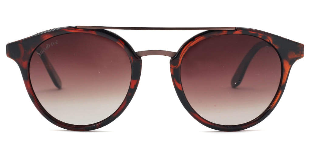 Inspira 1617K Sunglass Tortoise Unisex Full Metal — Tortoise frame
