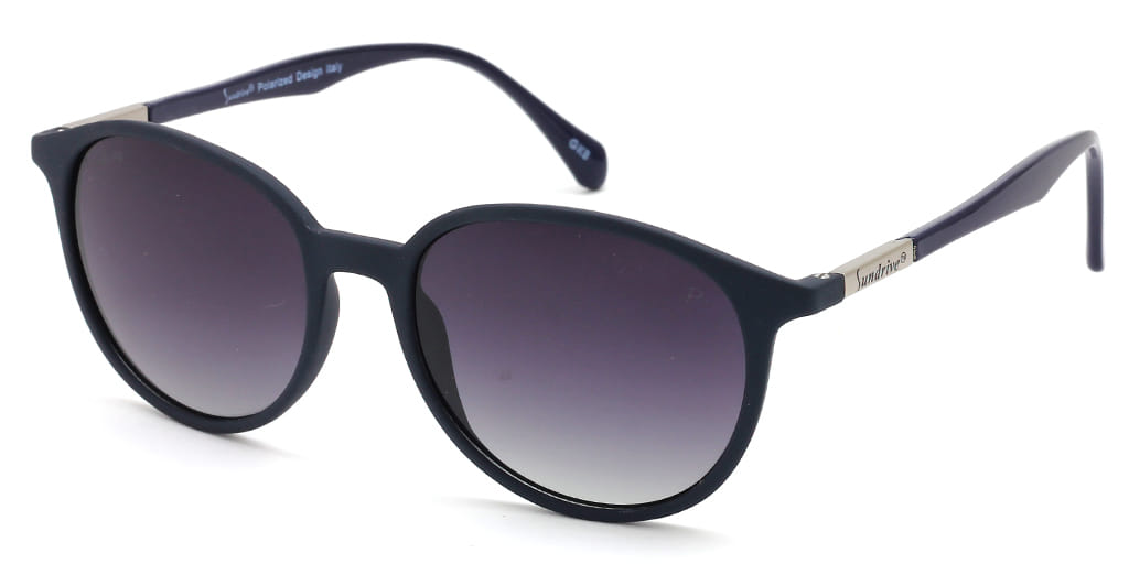 Inspira 1717K Sunglass Blue Unisex Full Shell Sunglass — view 2