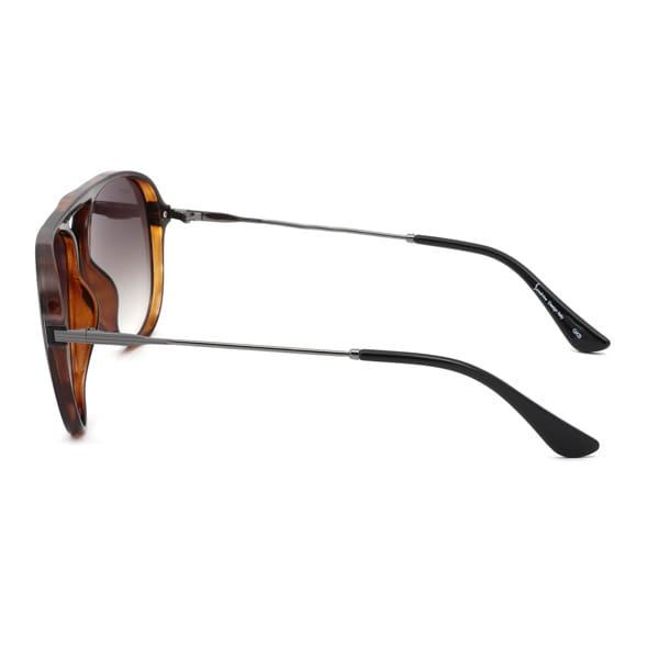 Inspira 0718C Sunglass Tortoise Male Full Metal Sunglass — view 4