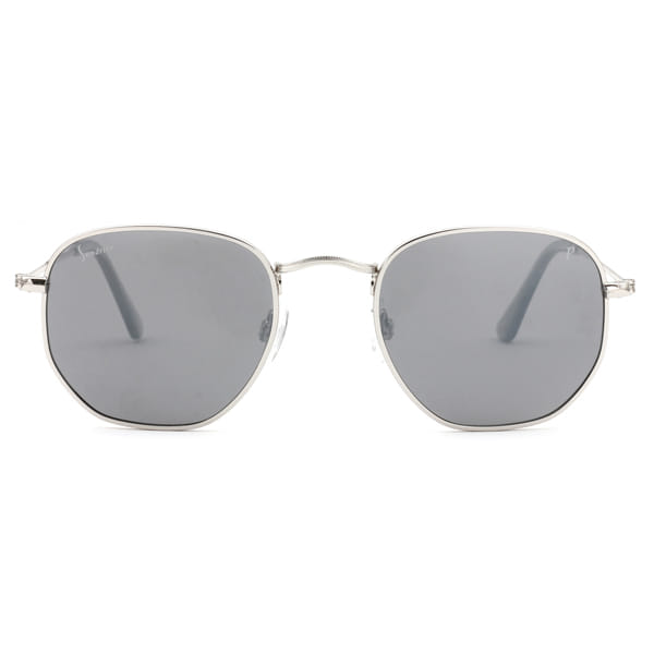 Inspira 0818C Sunglass Silver Unisex Full Metal