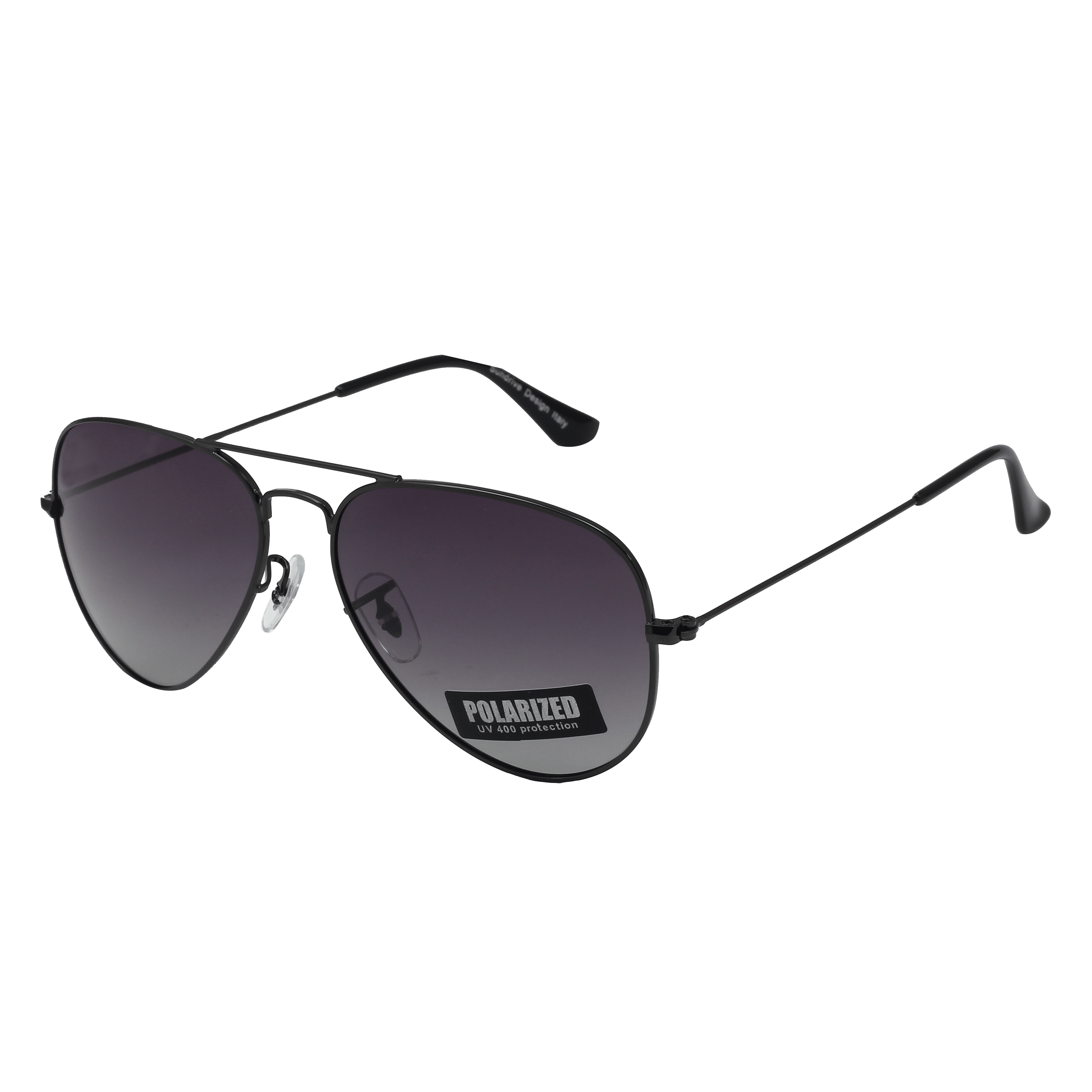 Inspira 17019M Sunglass Gun Metal Unisex Full Metal — Gun Metal frame