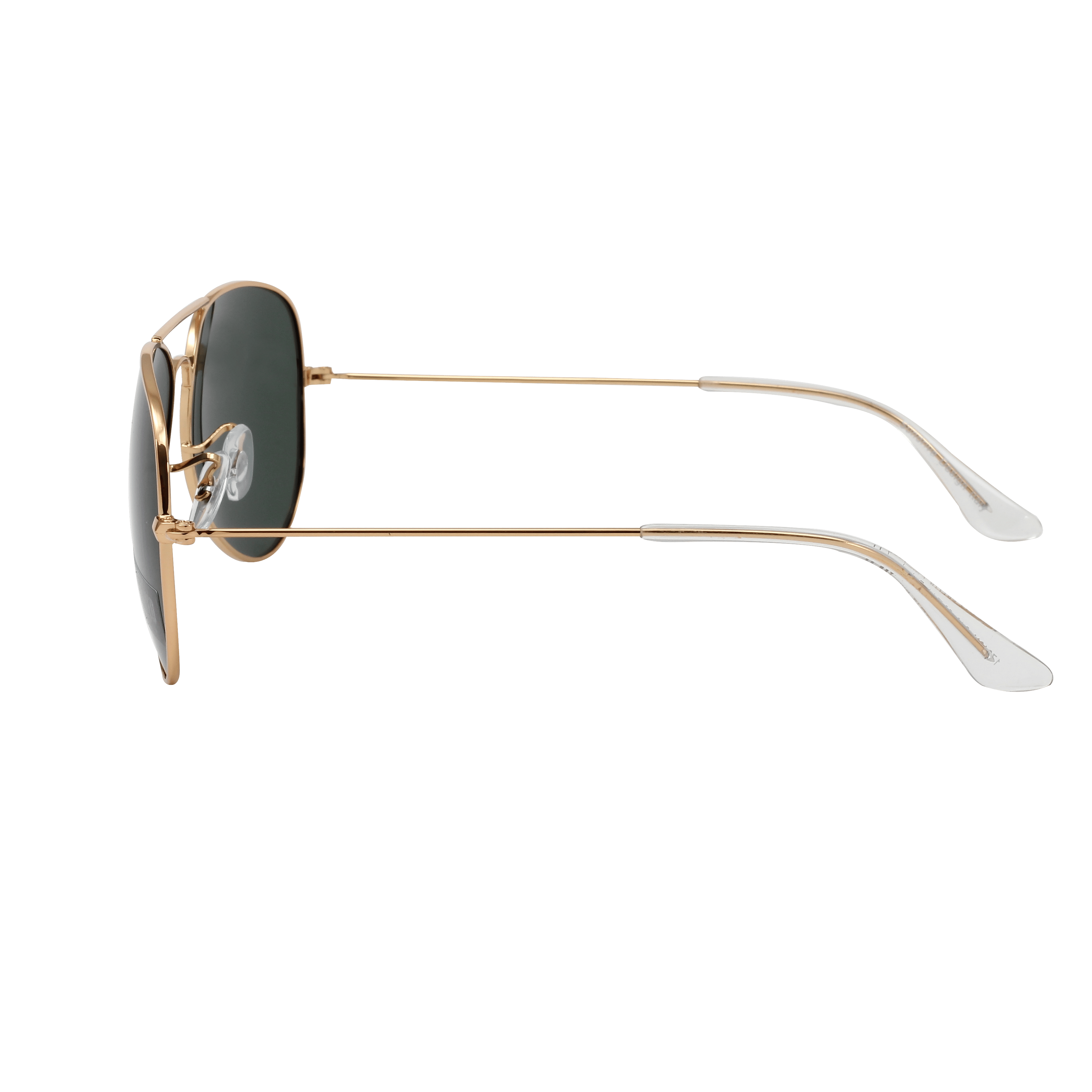 Inspira 17019M Sunglass Gold Unisex Full Metal Sunglass — Gold frame — view 3