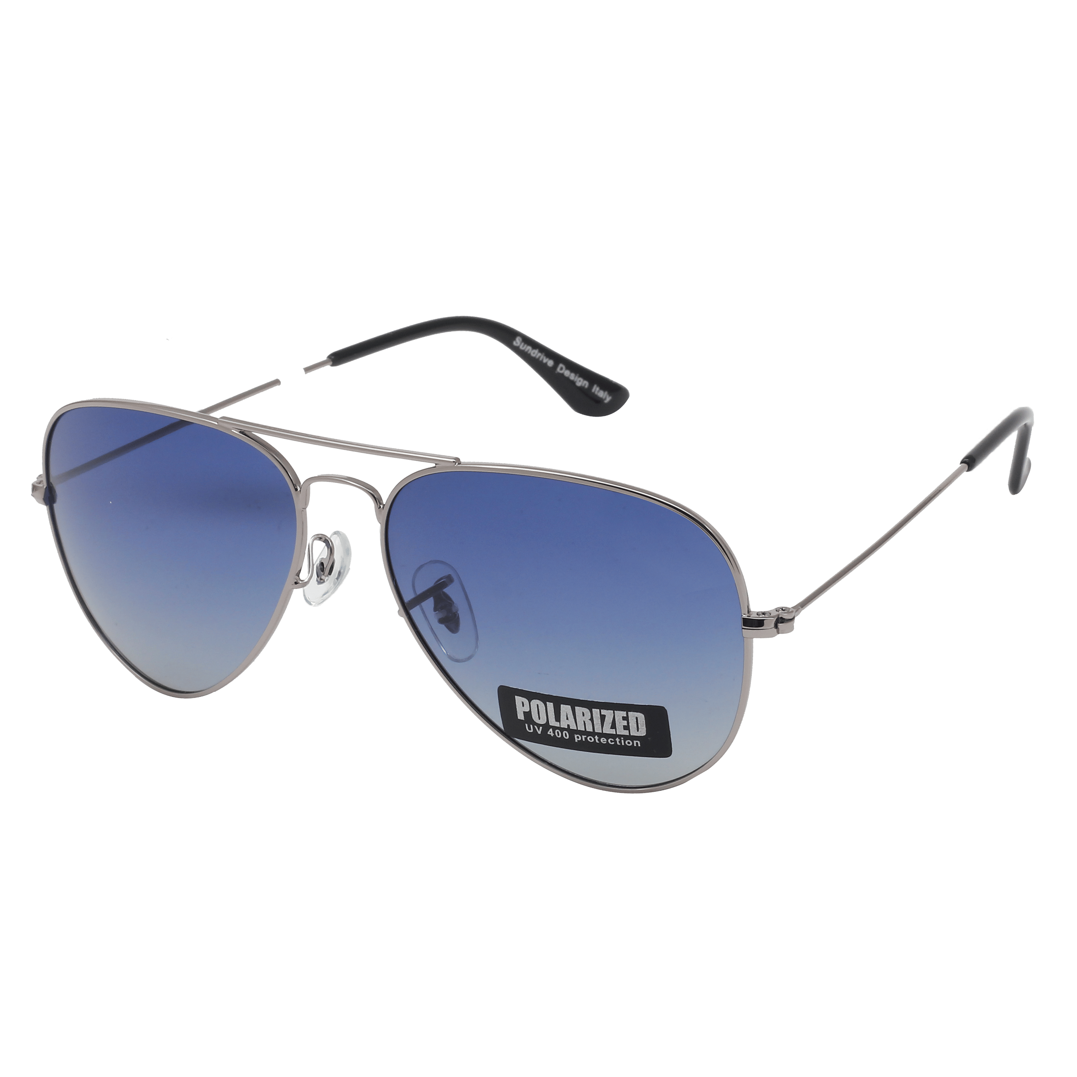 Inspira 17019M Sunglass Gun Metal Unisex Full Metal — Gun Metal frame