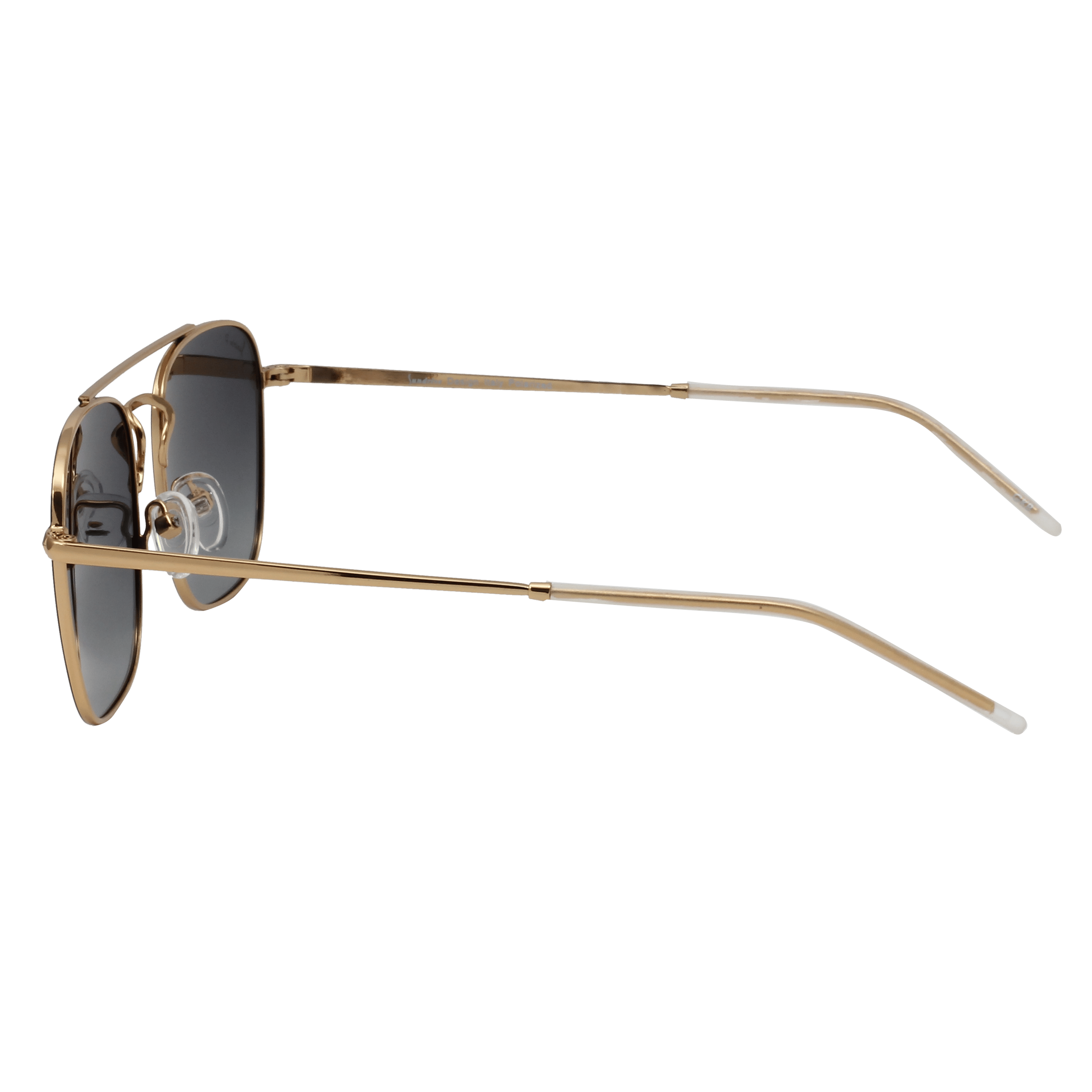 Inspira 17068 Sunglass Black Male Full Metal Sunglass — Black frame — view 3
