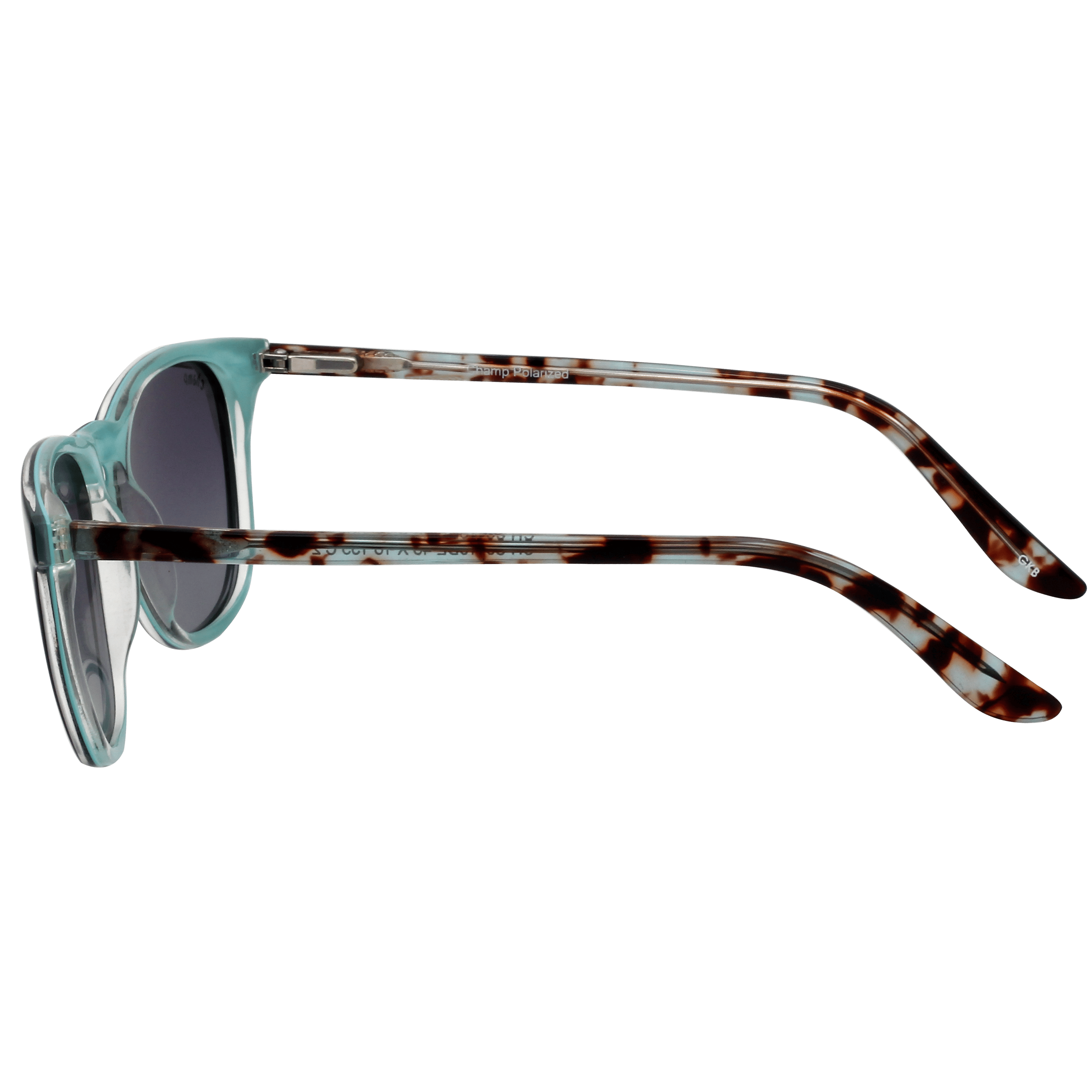 Champ 0119DE Sunglass Black Kids Full Shell Sunglass — Black frame — view 3