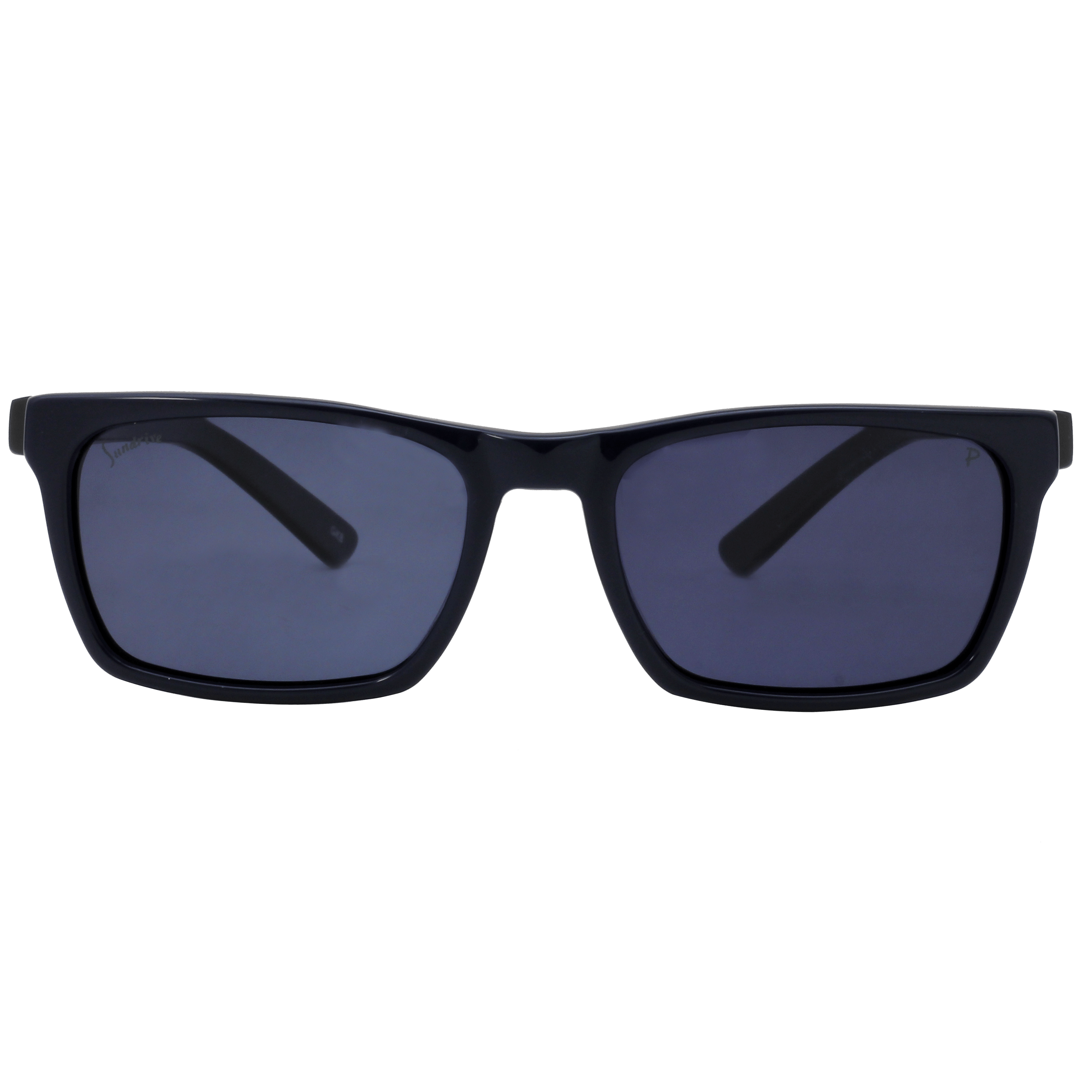 Inspira 0219DE Sunglass Blue Unisex Full Shell Sunglass — Blue frame — view 2