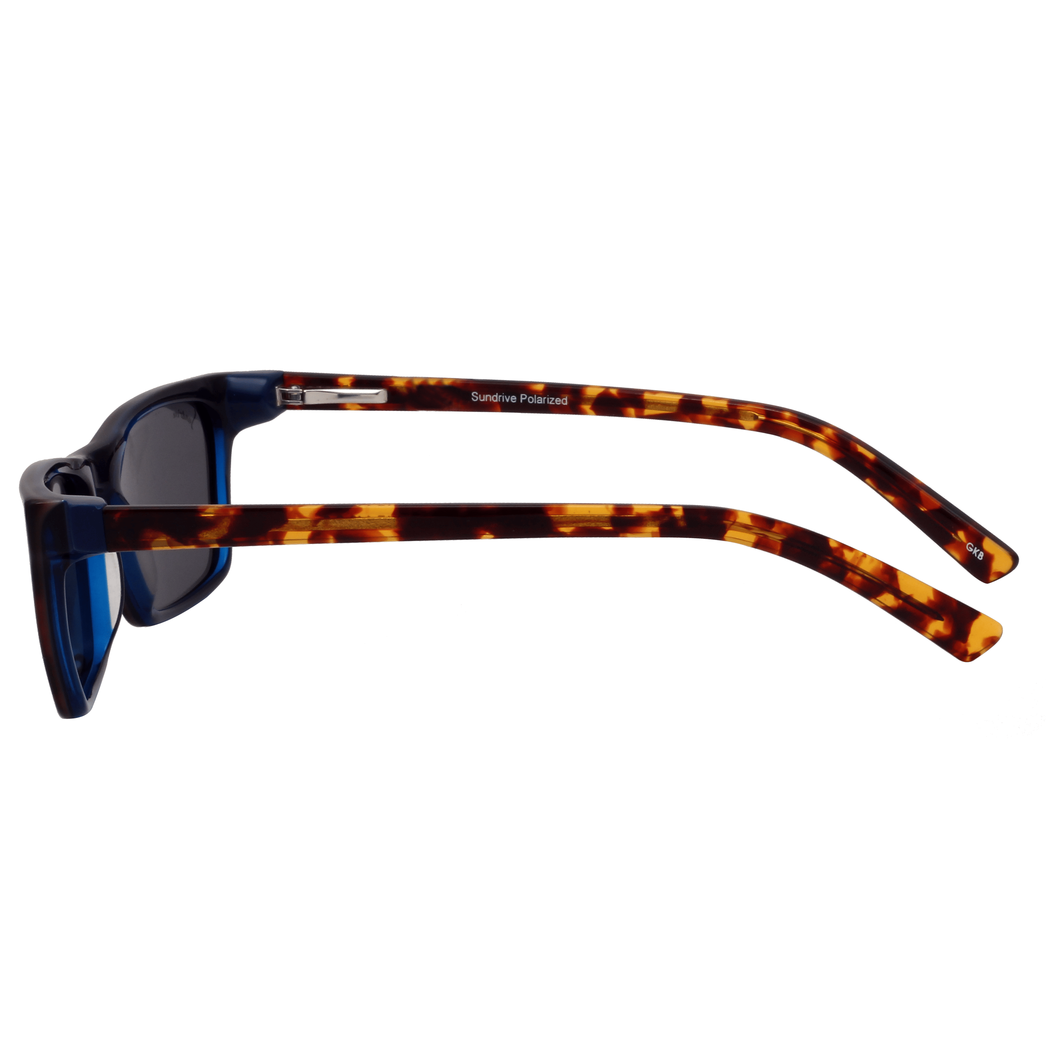 Inspira 0219DE Sunglass Tortoise Unisex Full Shell Sunglass — Tortoise frame — view 3