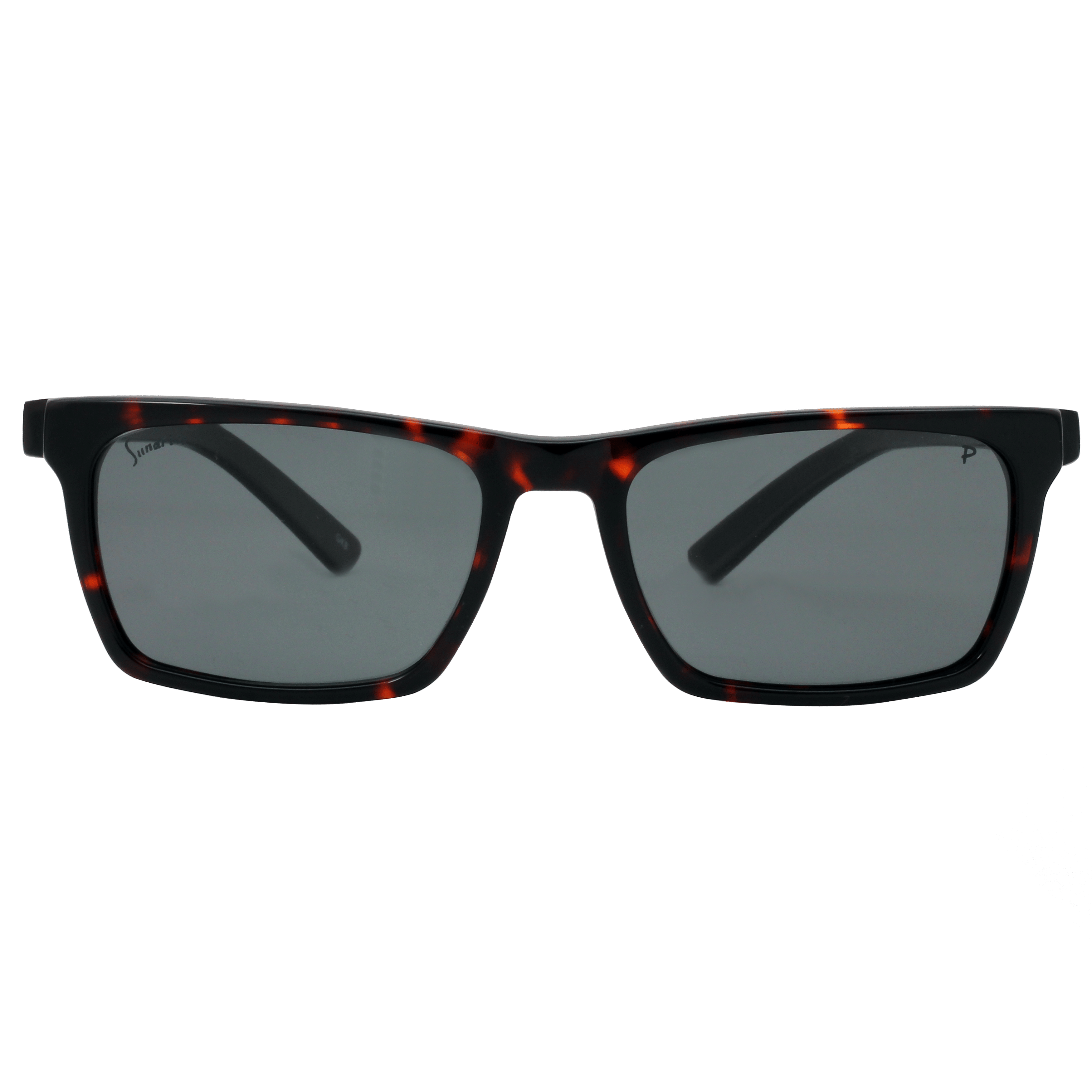 Inspira 0219DE Sunglass Tortoise Unisex Full Shell Sunglass — Tortoise frame — view 2