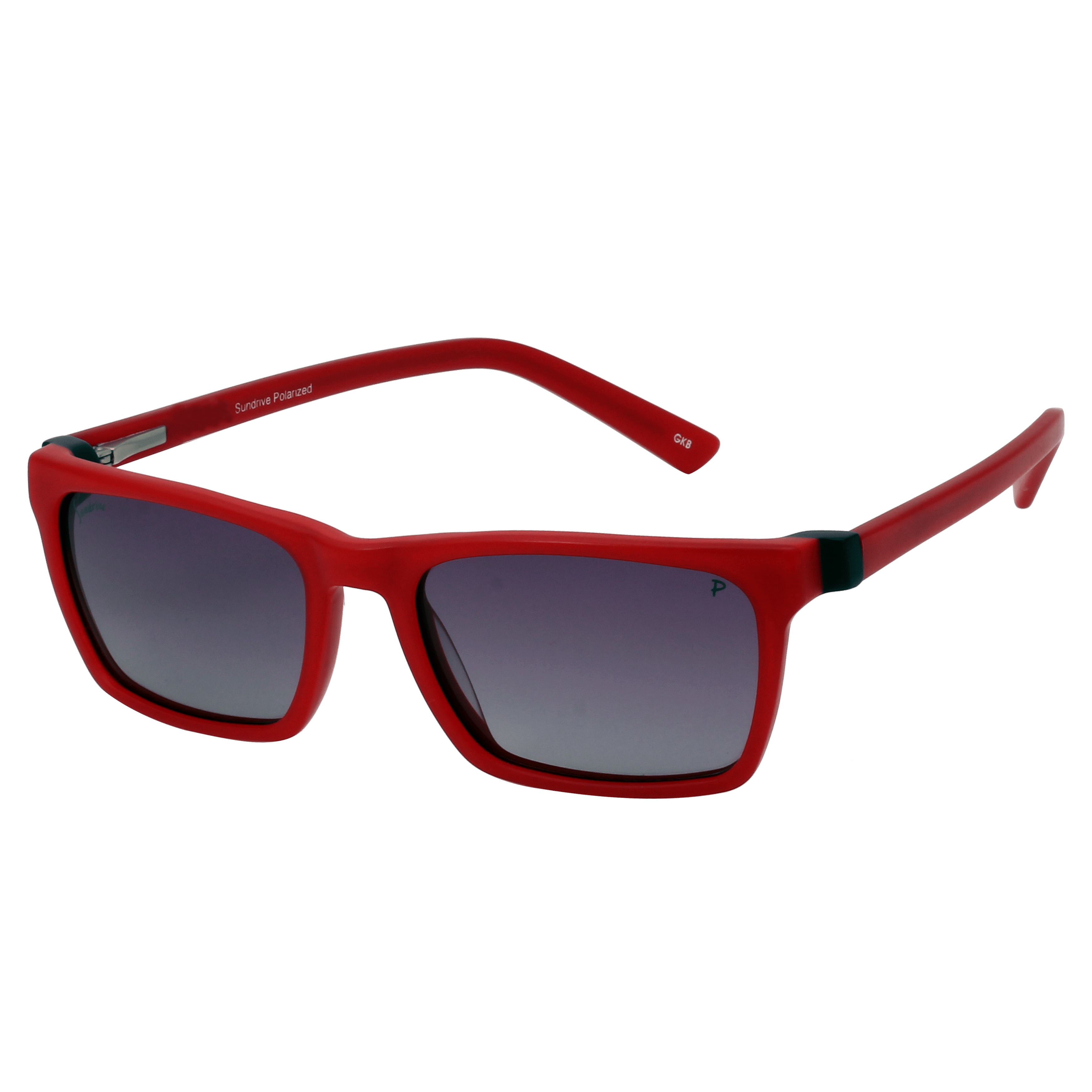 Inspira 0219DE Sunglass Red Unisex Full Shell — Red frame