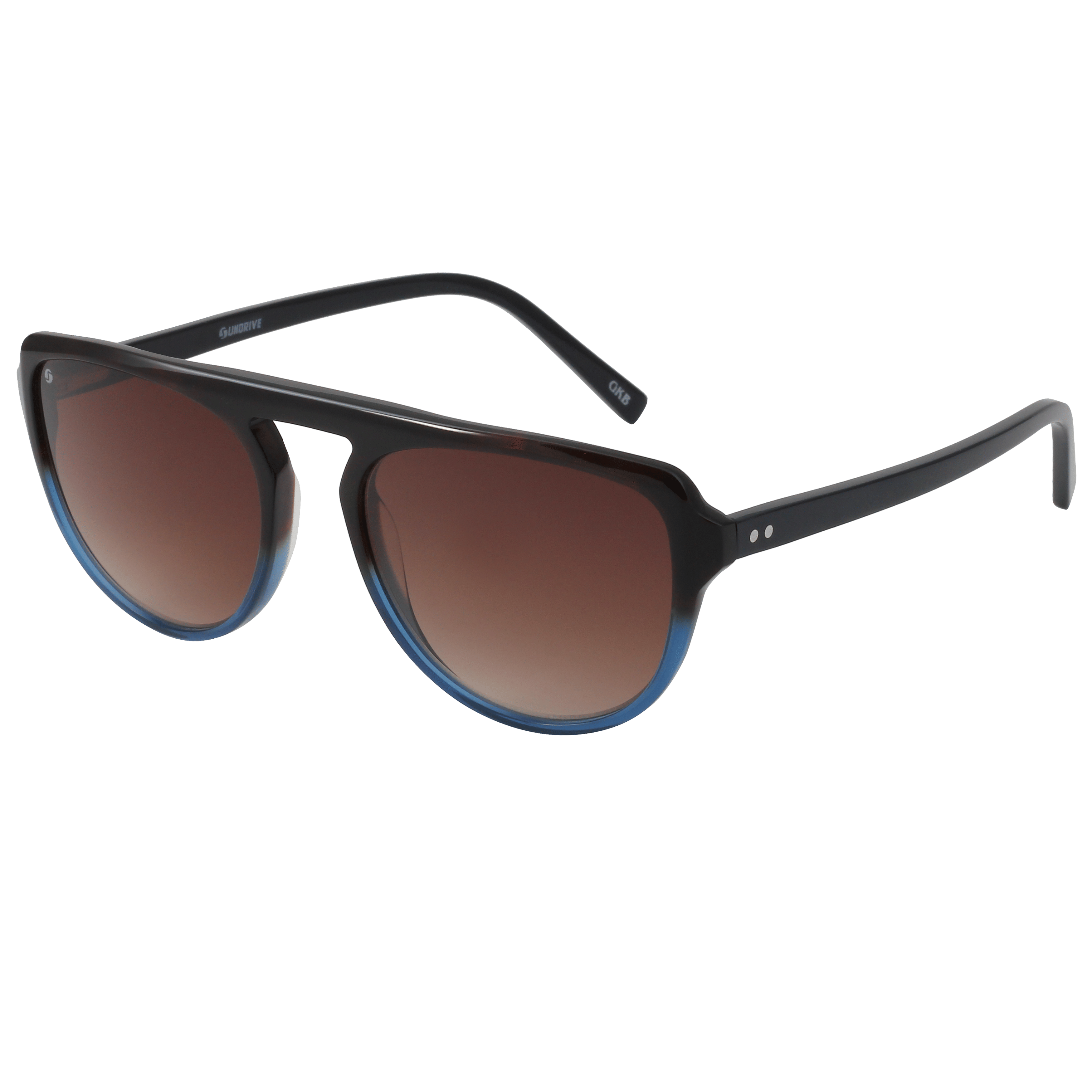 Inspira 8101 Sunglass Brown Male Full Shell — Brown frame