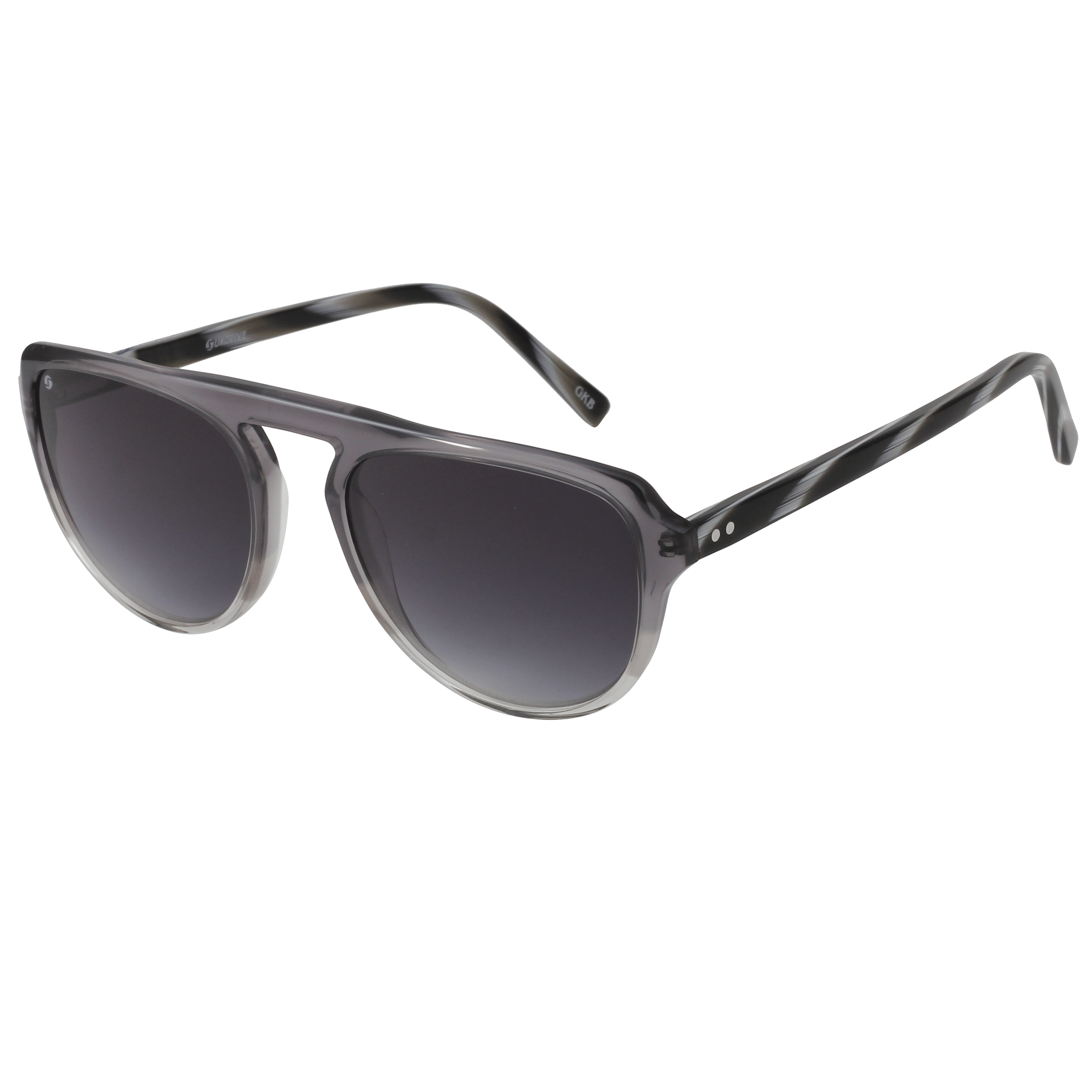 Inspira 8101 Sunglass Grey Male Full Shell — Grey frame