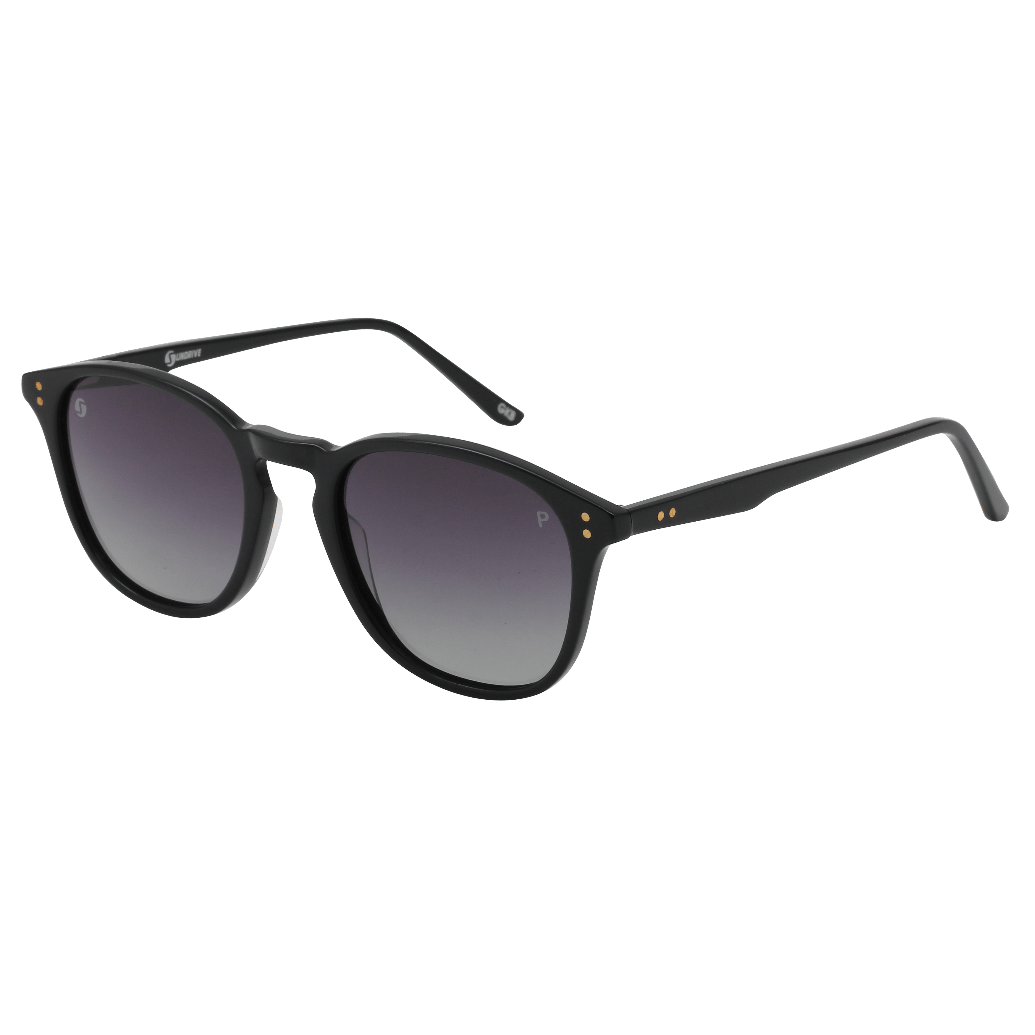 Inspira 2213 Sunglass Black Male Full Shell — Black frame