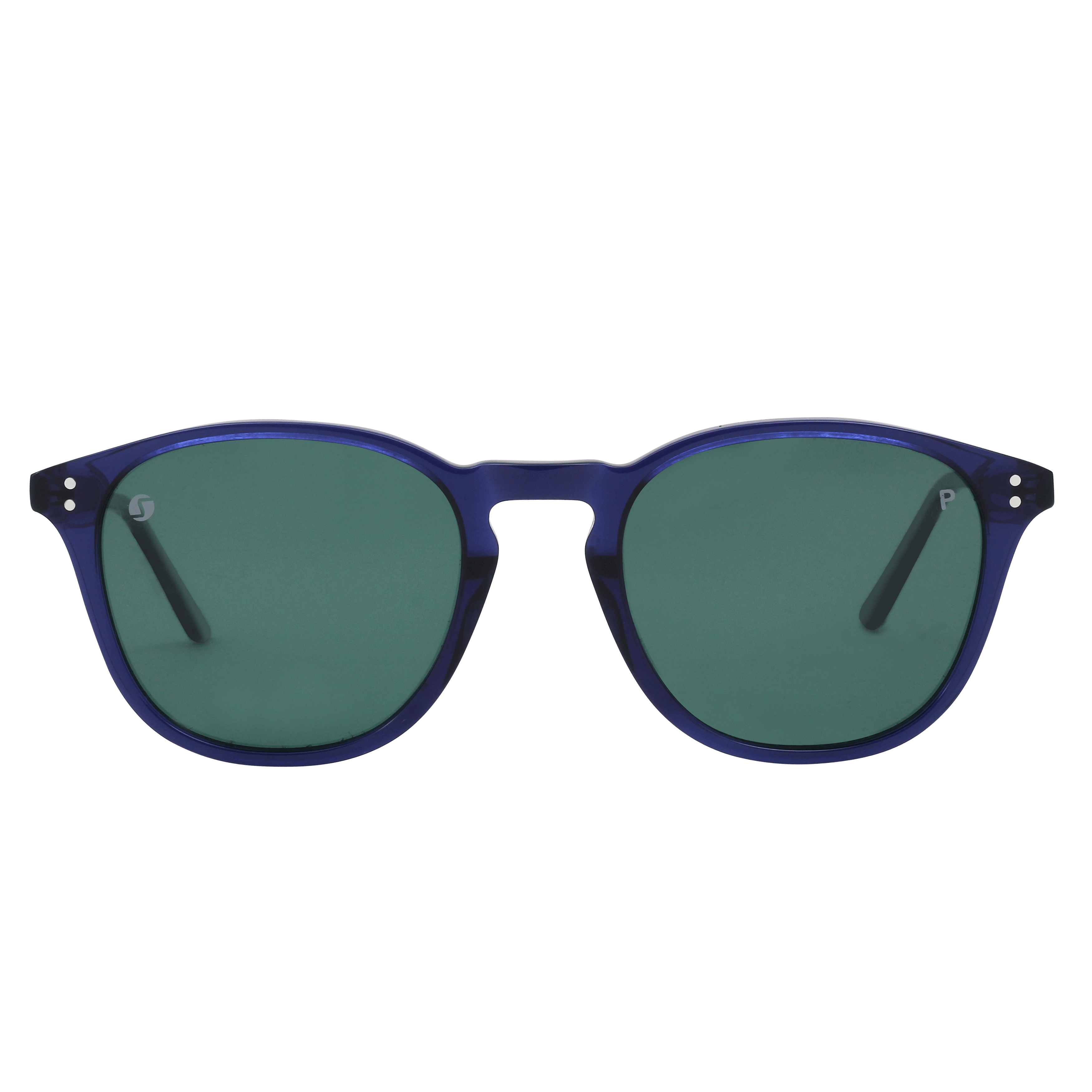 Inspira 2213 Sunglass Blue Male Full Shell Sunglass — Blue frame — view 2
