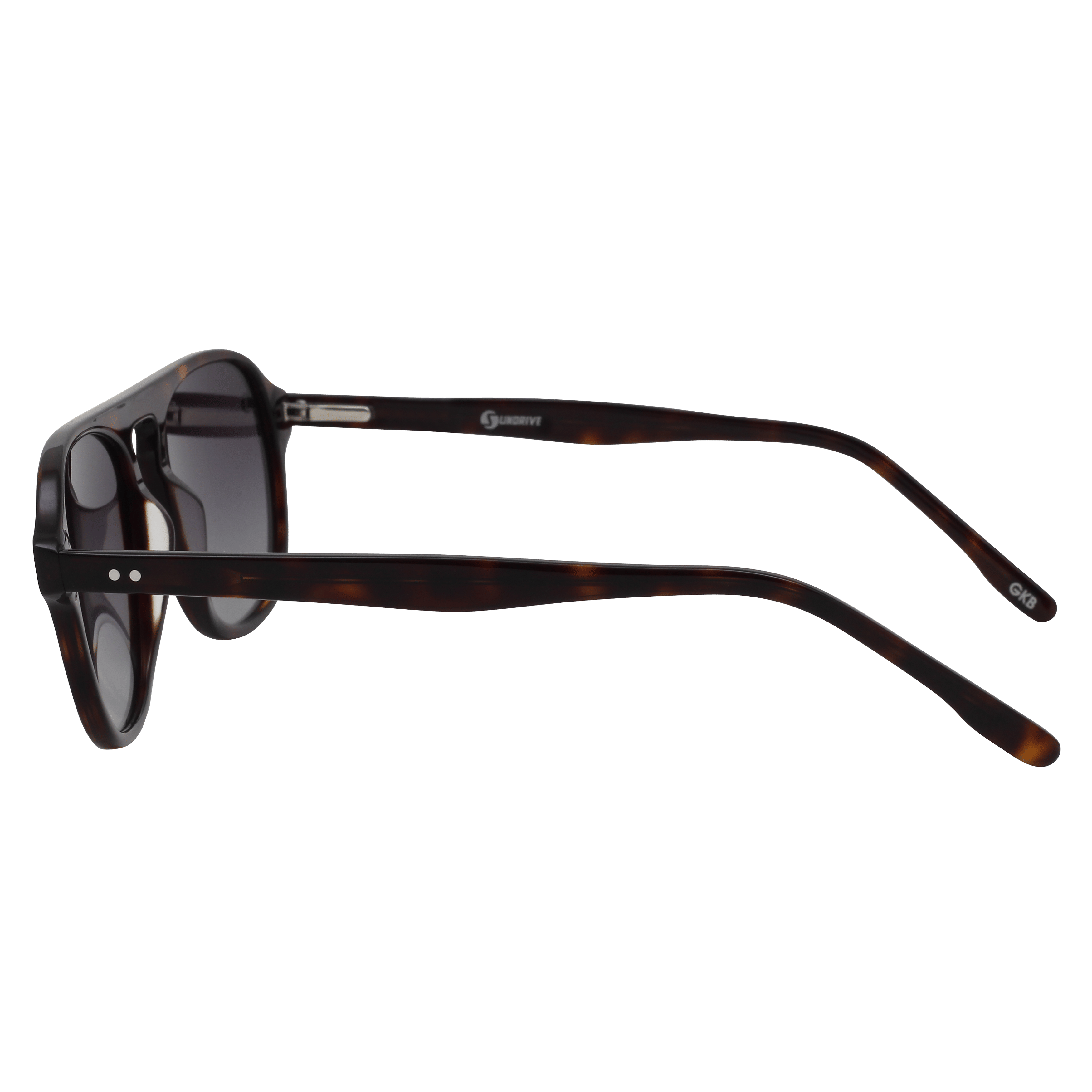 Inspira 2215 Sunglass Tortoise Male Full Shell Sunglass — Tortoise frame — view 3