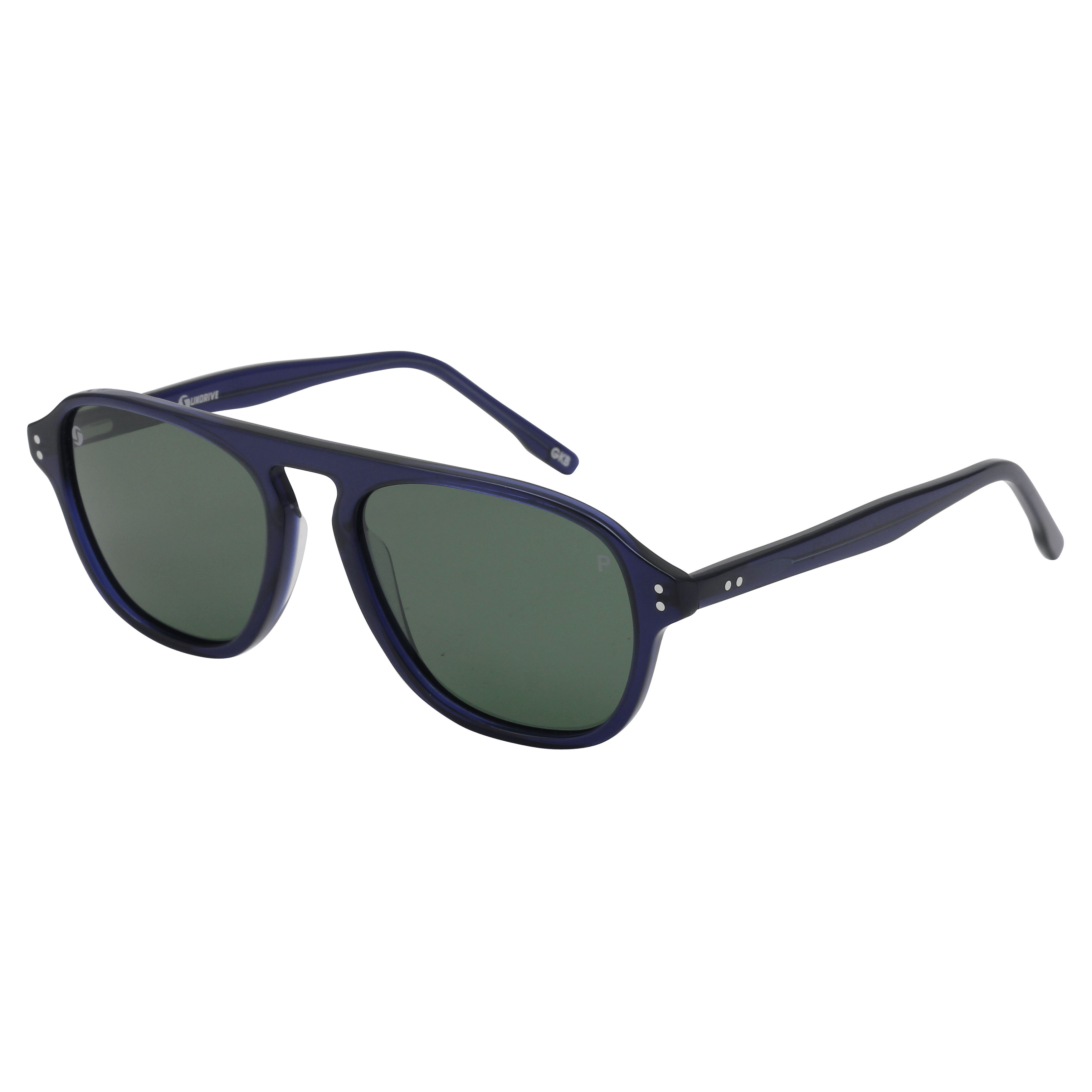 Inspira 2215 Sunglass Blue Male Full Shell — Blue frame