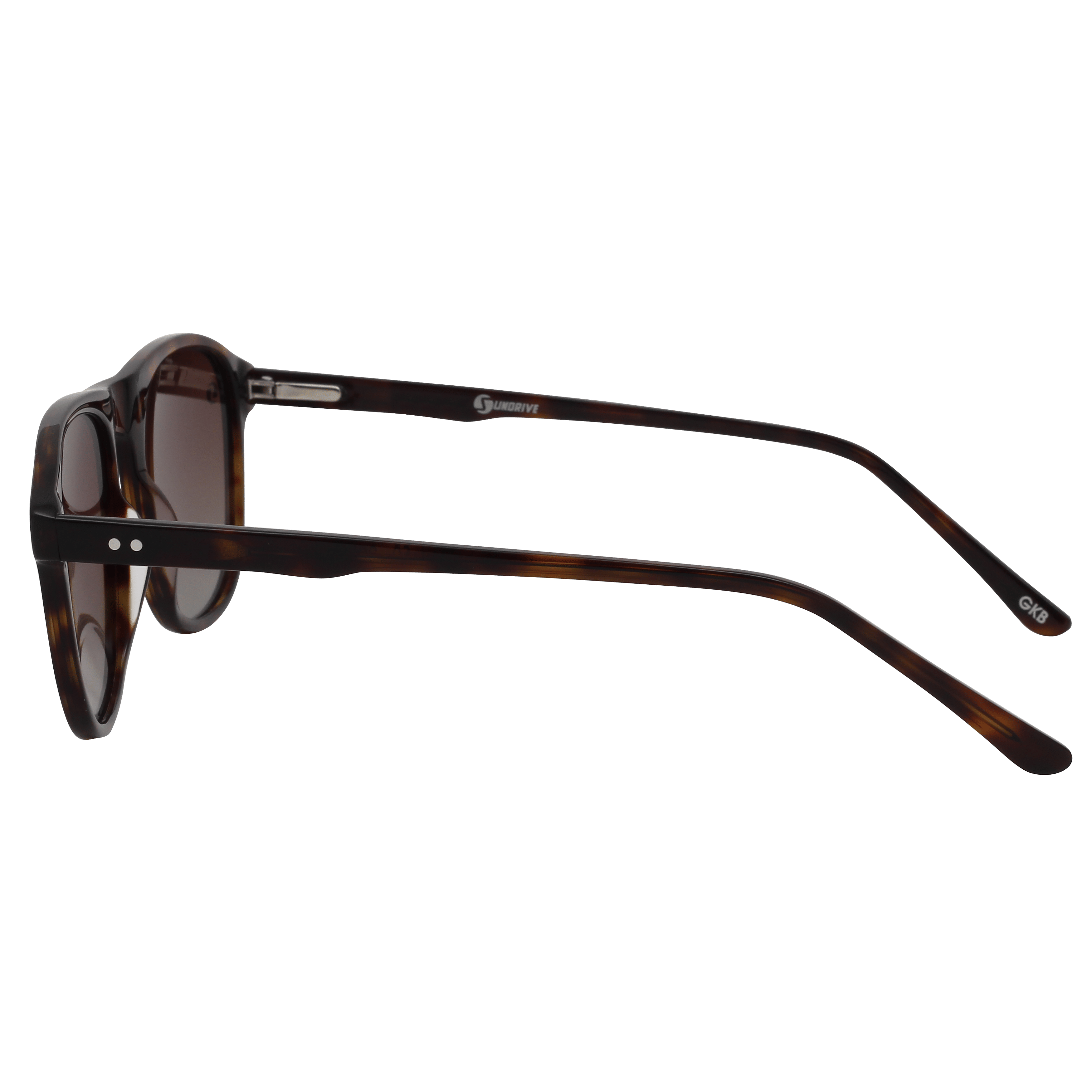 Inspira 2212 Sunglass Tortoise Male Full Shell Sunglass — Tortoise frame — view 3