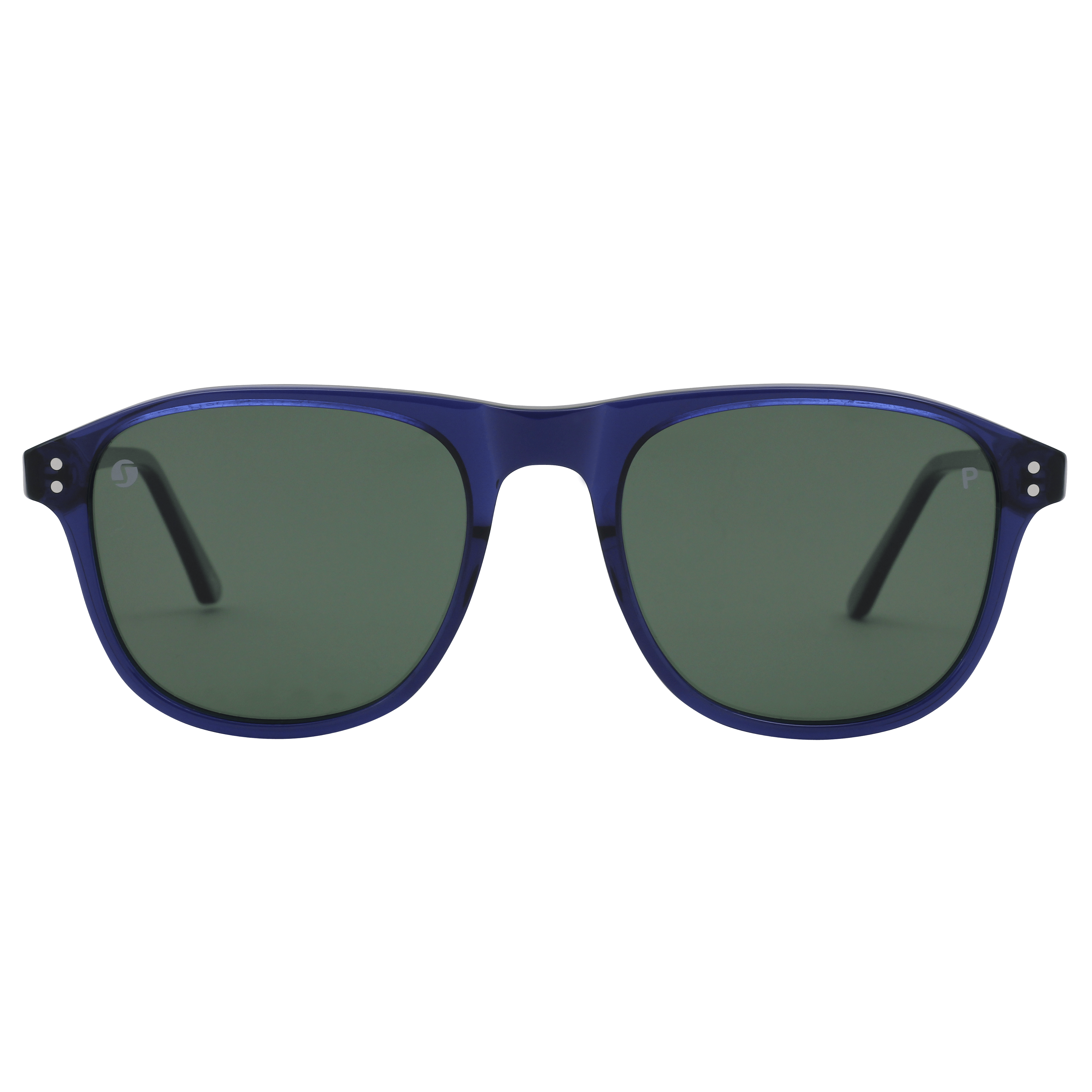 Inspira 2212 Sunglass Blue Male Full Shell Sunglass — Blue frame — view 2