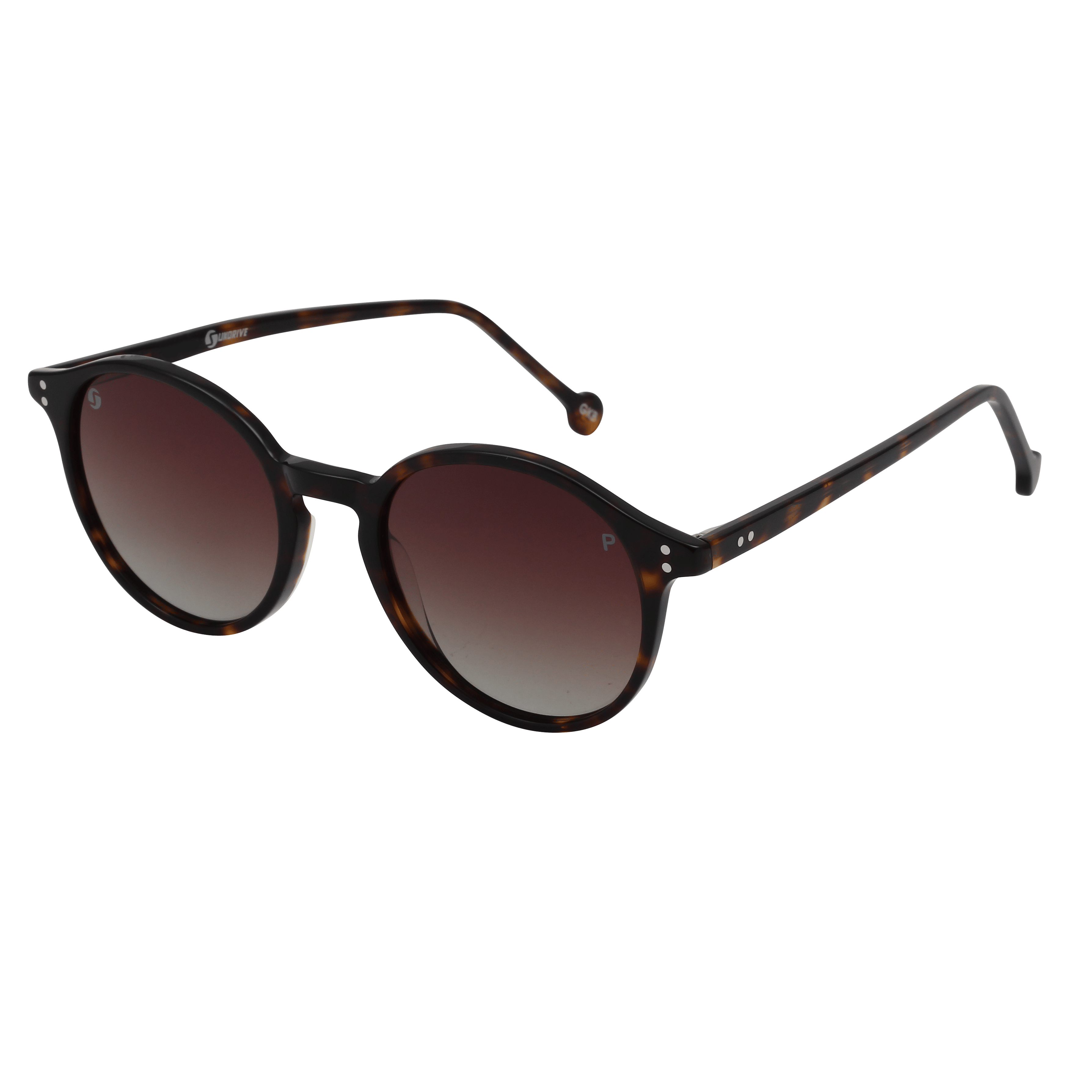 Inspira 2211 Sunglass Tortoise Unisex Full Shell — Blue frame