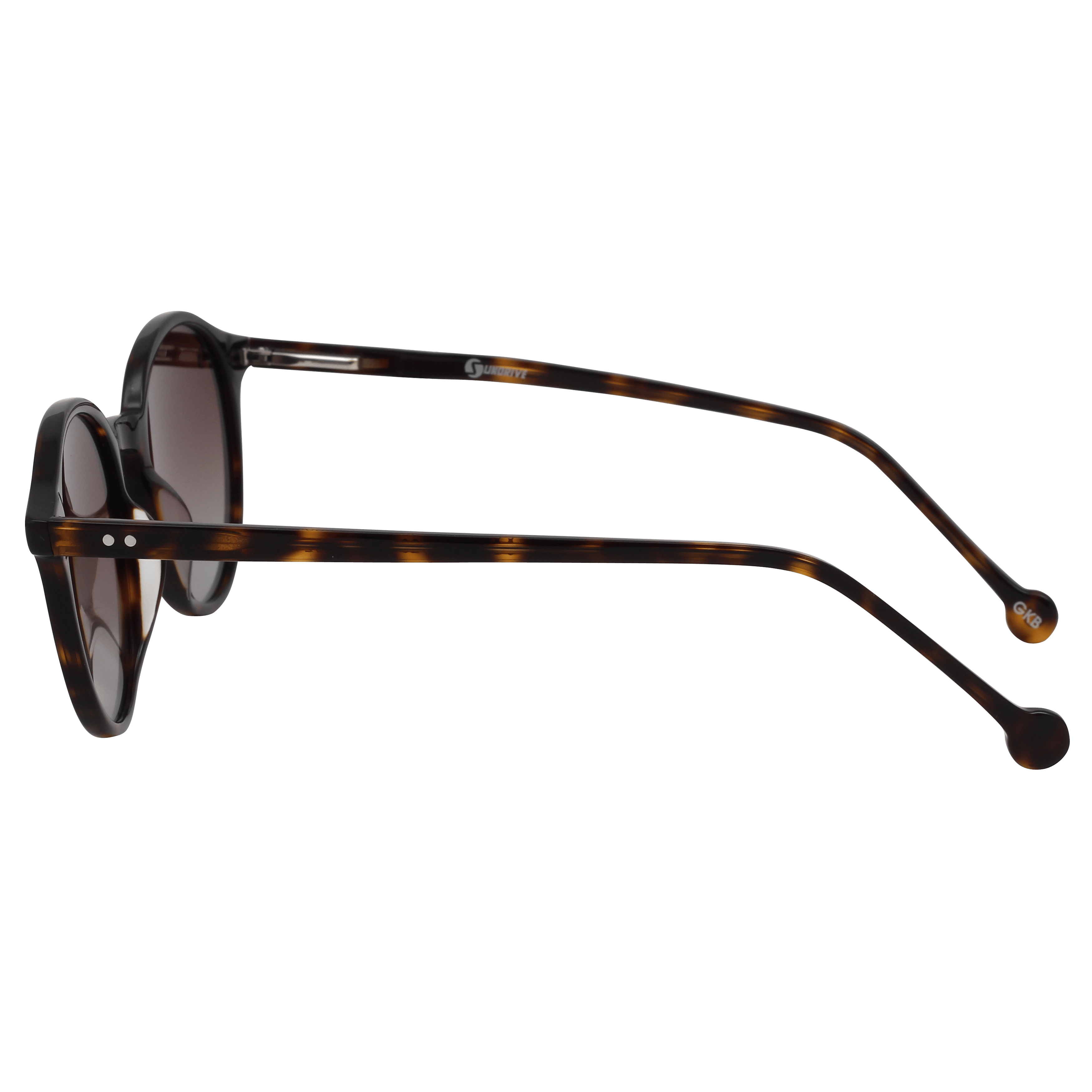 Inspira 2211 Sunglass Tortoise Unisex Full Shell Sunglass — view 3