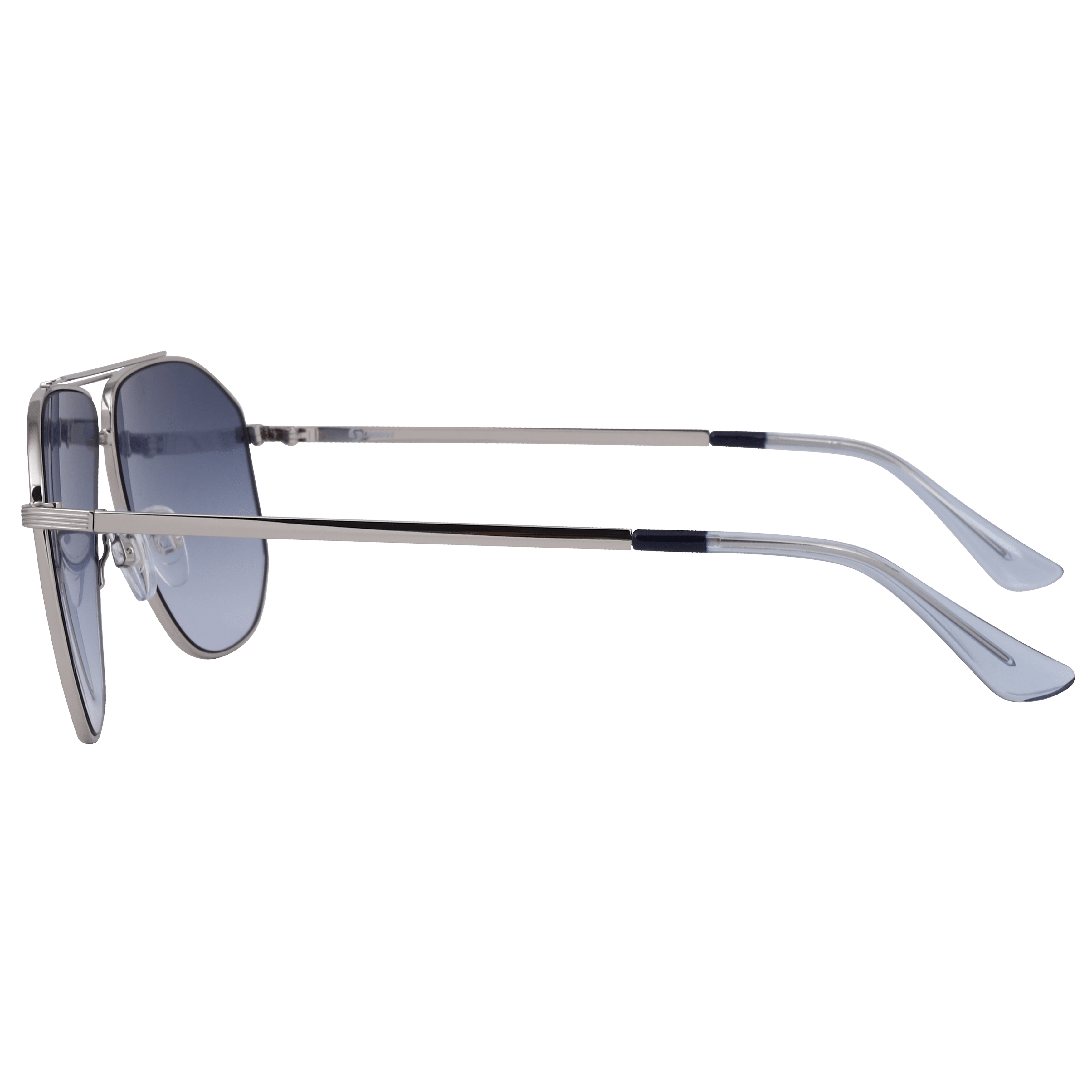 Inspira S920 Sunglass Silver Male Full Metal Sunglass — Silver frame — view 3