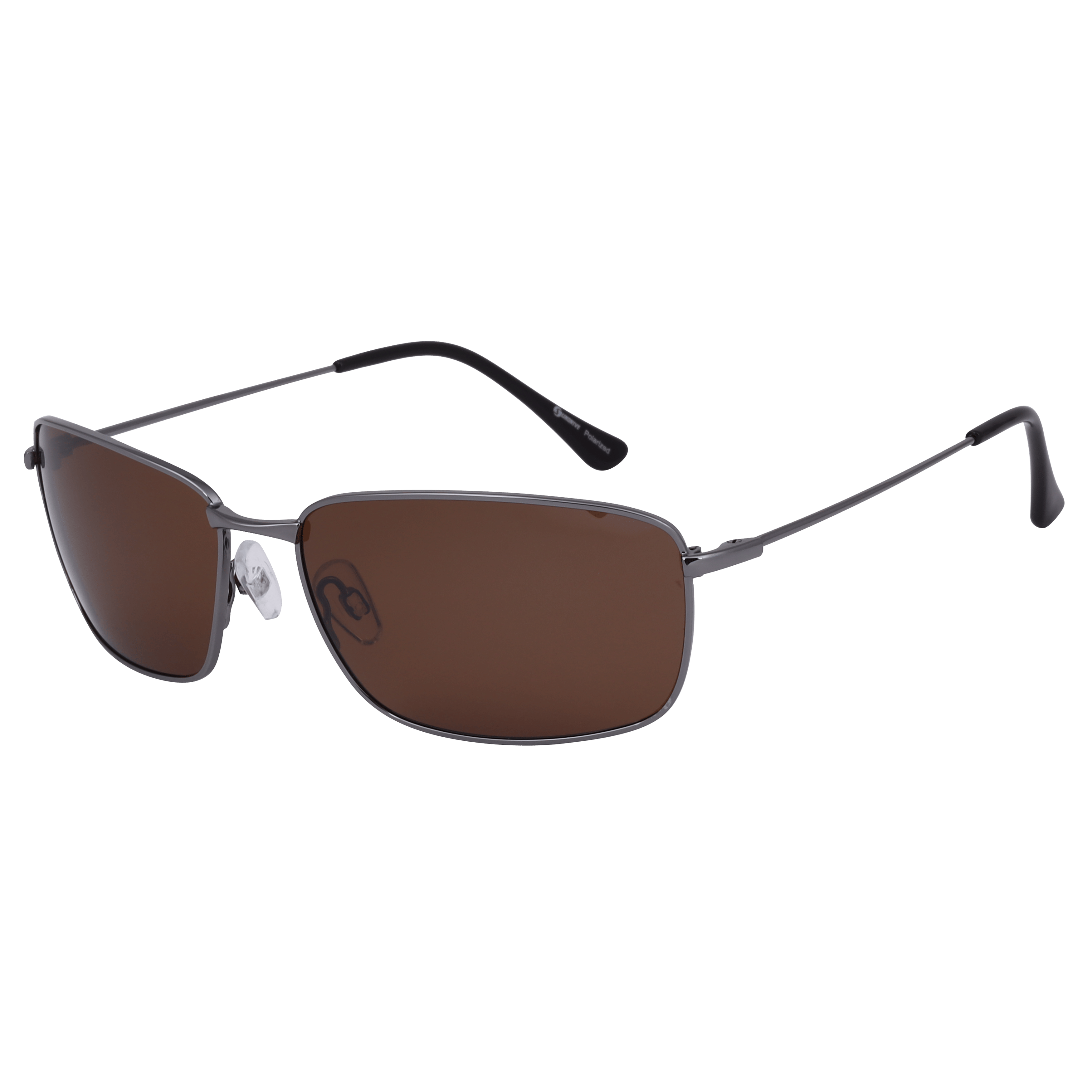 Inspira S80983 Sunglass Gun Metal Unisex Full Metal — Gun Metal frame