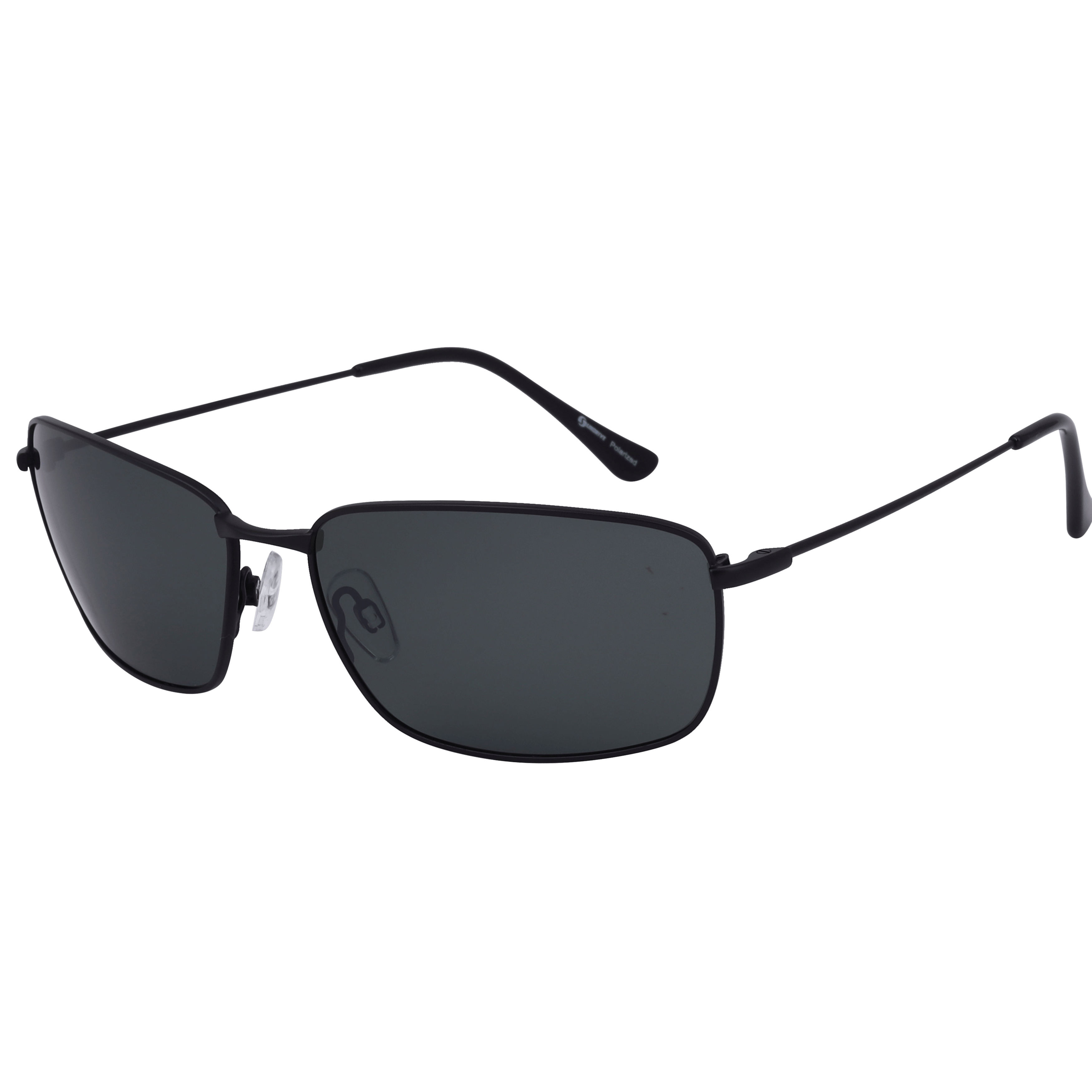 Inspira S80983 Sunglass Black Unisex Full Metal — Black frame