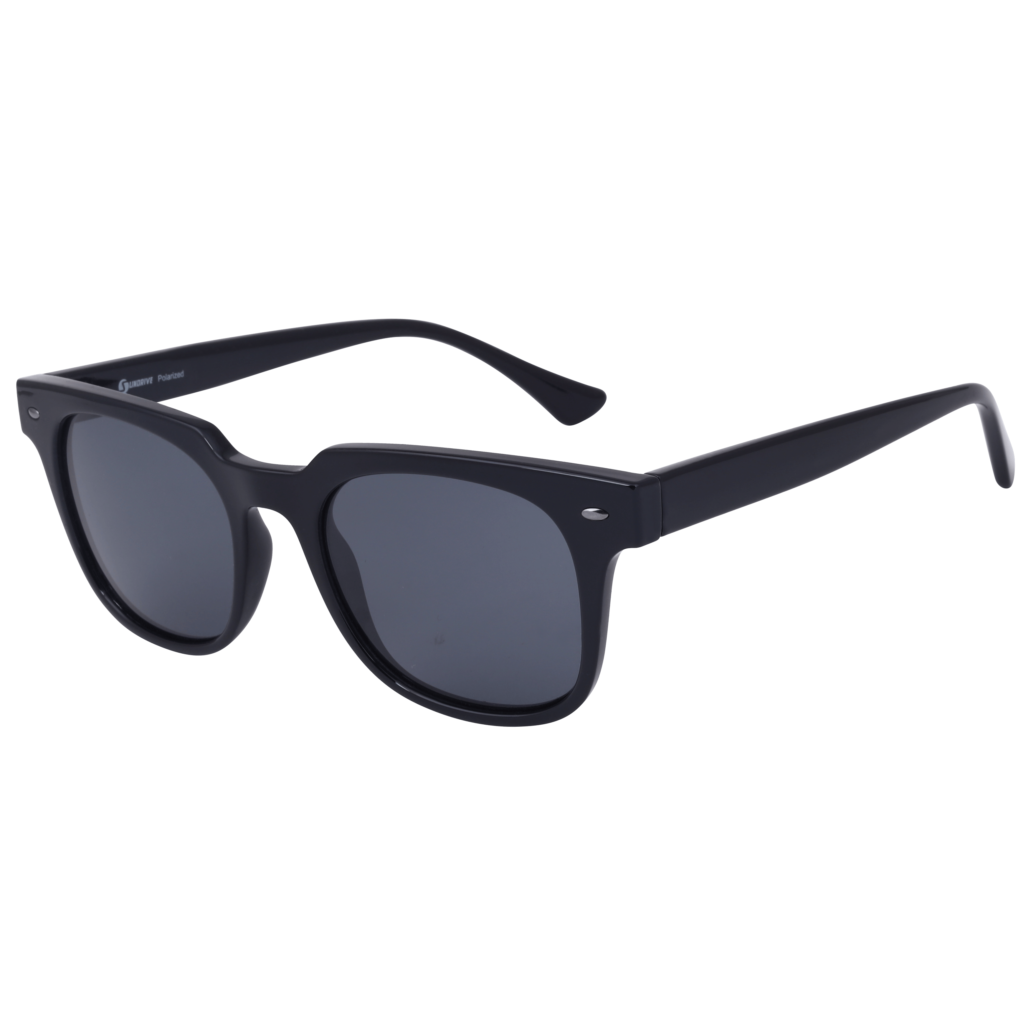 Inspira S83208 Sunglass Black Male Full Shell — Black frame