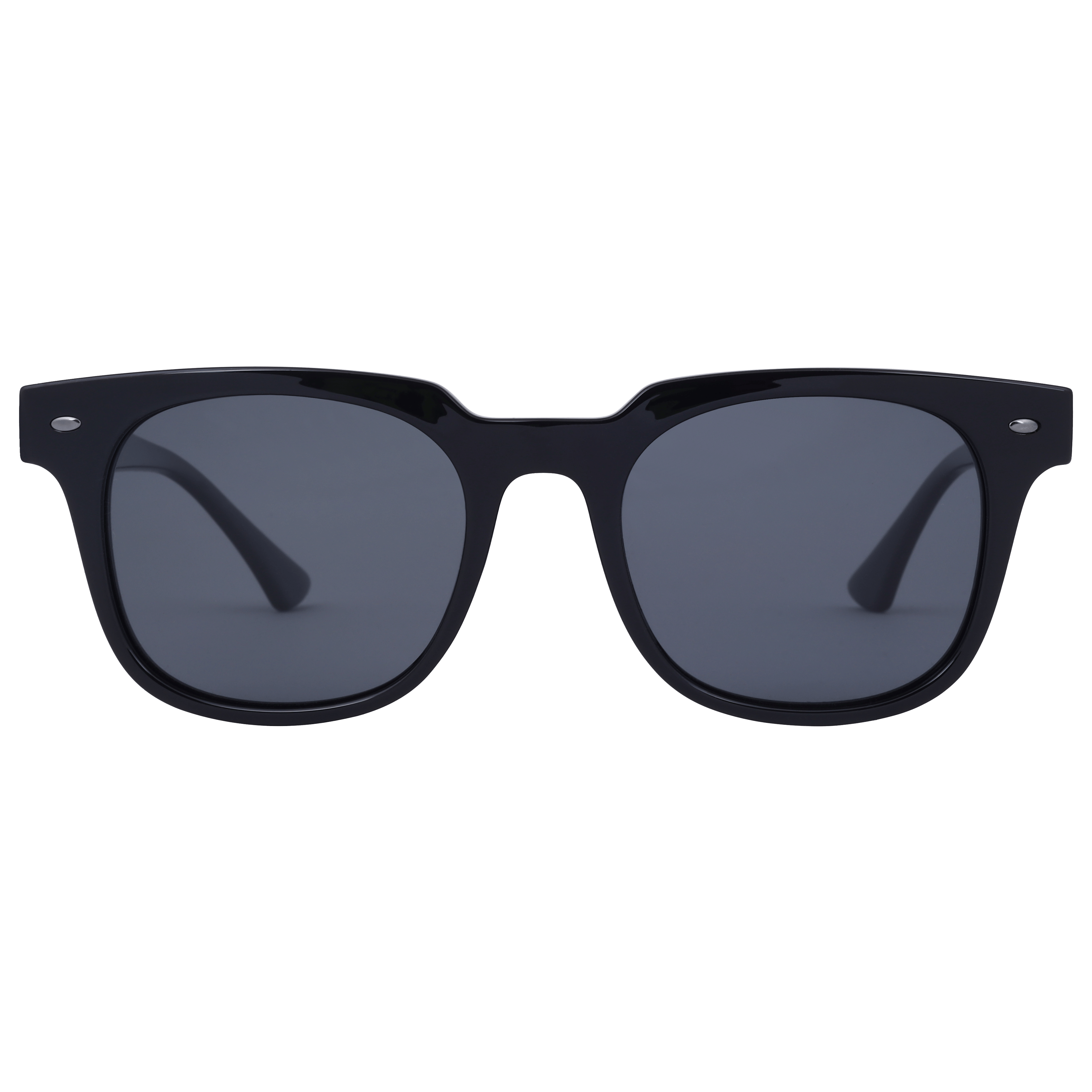 Inspira S83208 Sunglass Black Male Full Shell Sunglass — Black frame — view 2