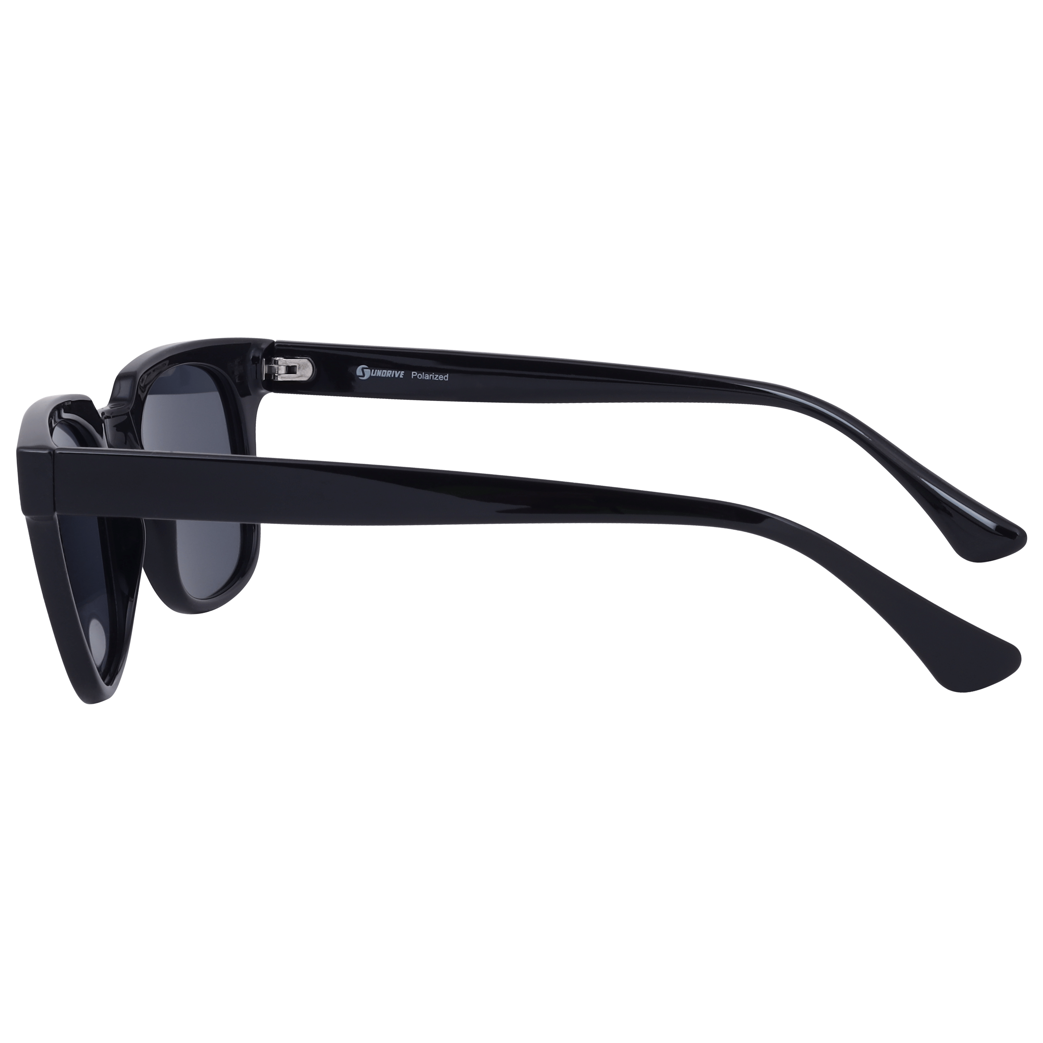 Inspira S83208 Sunglass Black Male Full Shell Sunglass — Black frame — view 3
